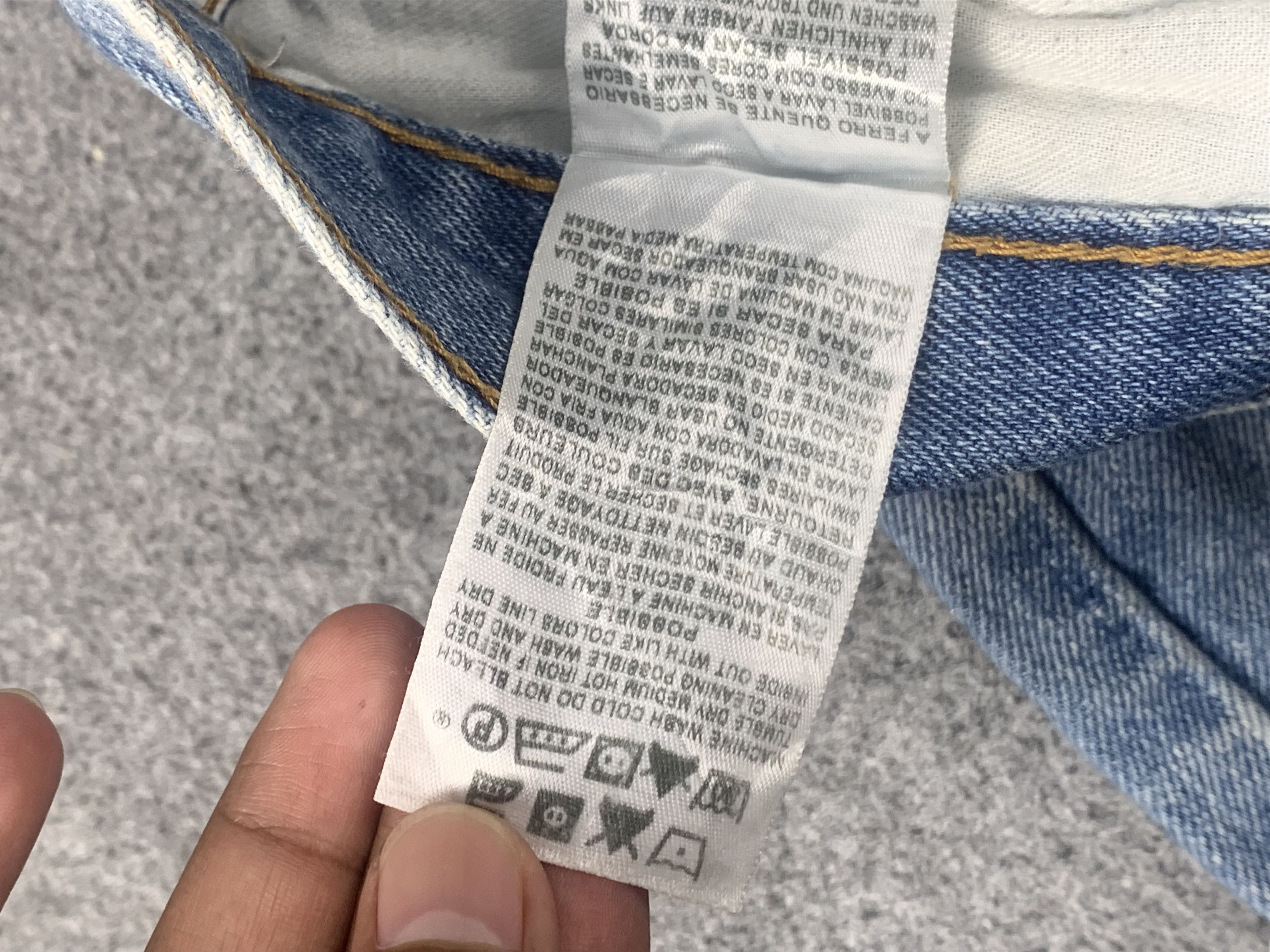 Levi's Vintage Levis 550 Faded Blue Jeans DP2063 Size US 38 / EU 54 - 8 Thumbnail