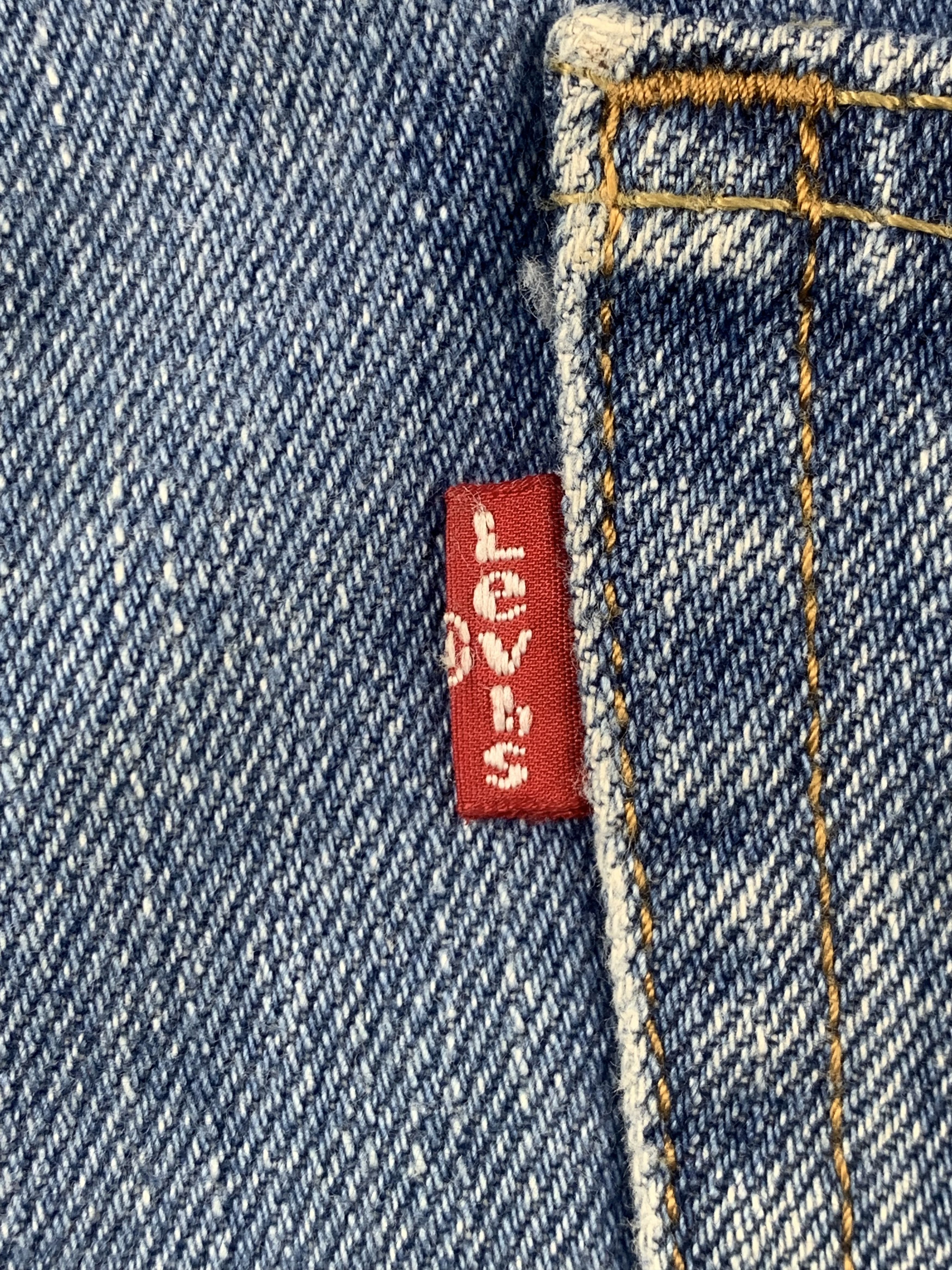 Levi's Vintage Levis 550 Faded Blue Jeans DP2063 Size US 38 / EU 54 - 5 Thumbnail