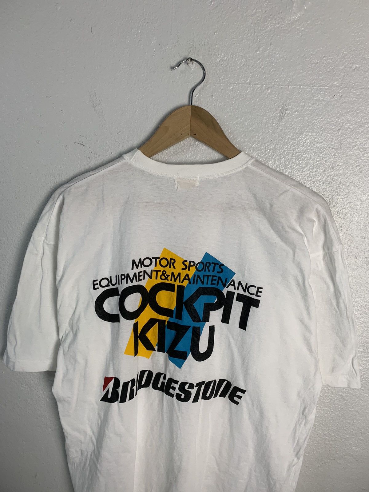 Japanese Brand Bridgestone Motor Sports Covkpit Kizu Tee Size US M / EU 48-50 / 2 - 4 Thumbnail