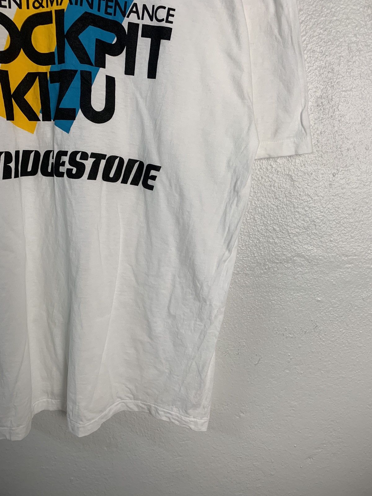 Japanese Brand Bridgestone Motor Sports Covkpit Kizu Tee Size US M / EU 48-50 / 2 - 2 Thumbnail
