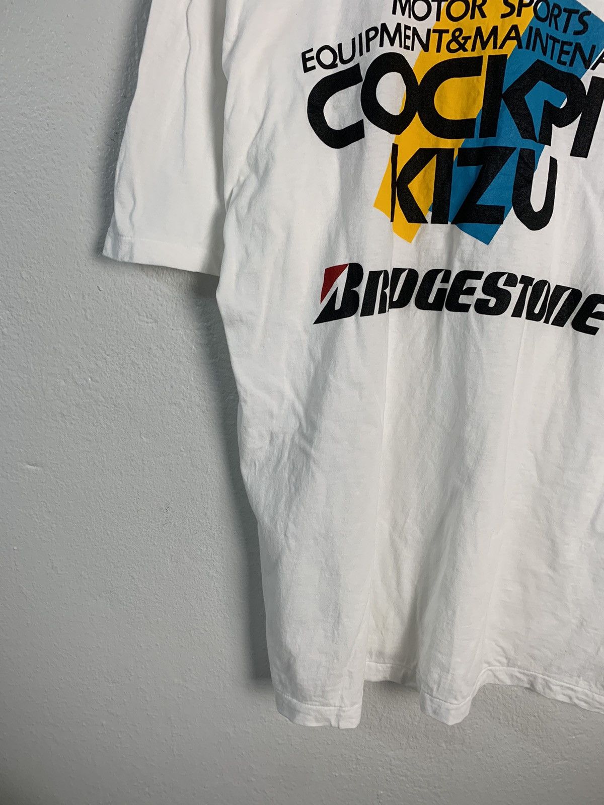 Japanese Brand Bridgestone Motor Sports Covkpit Kizu Tee Size US M / EU 48-50 / 2 - 3 Thumbnail
