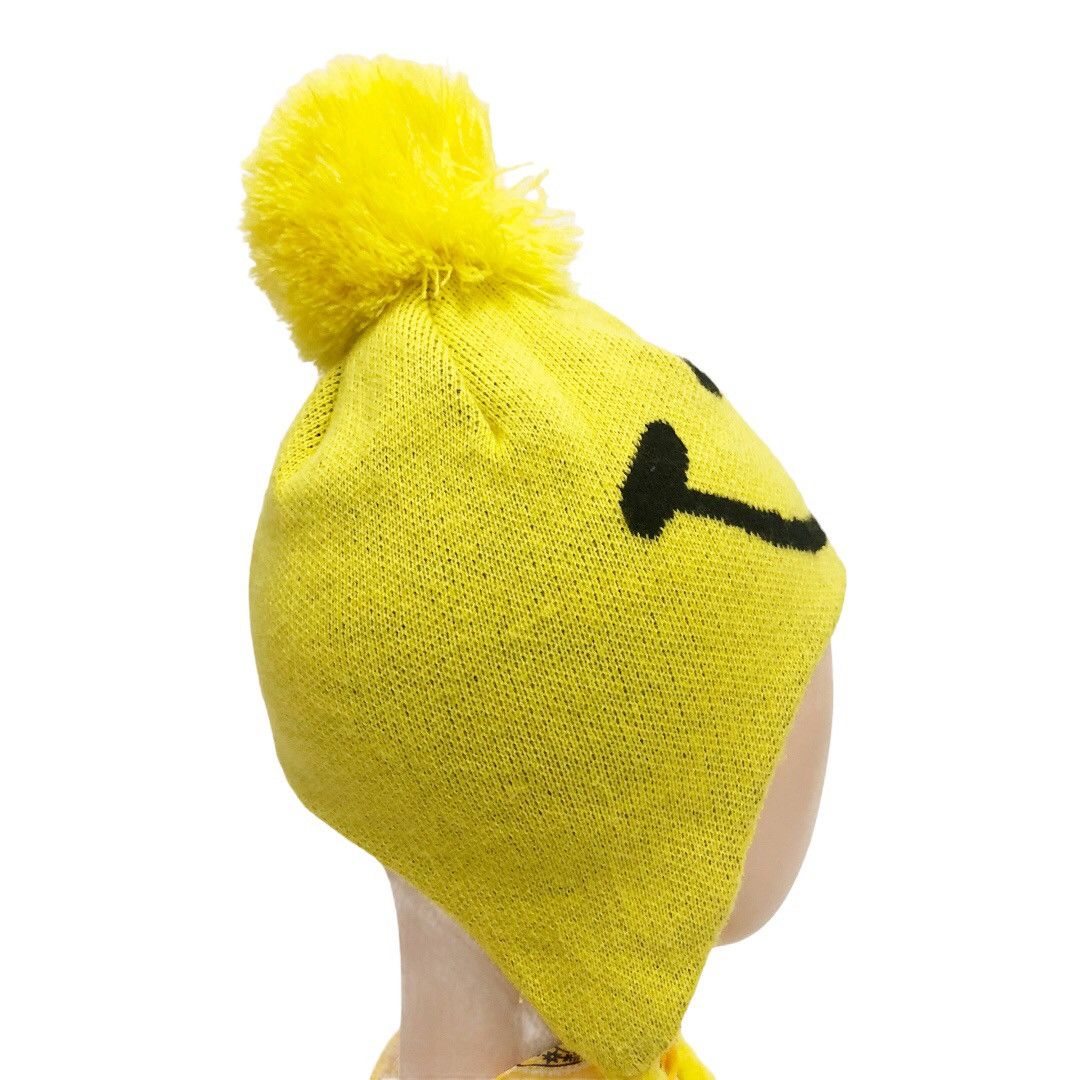 Japanese Brand 🔥2000's🔥Up Smiley Beanie Hat Size ONE SIZE - 6 Thumbnail