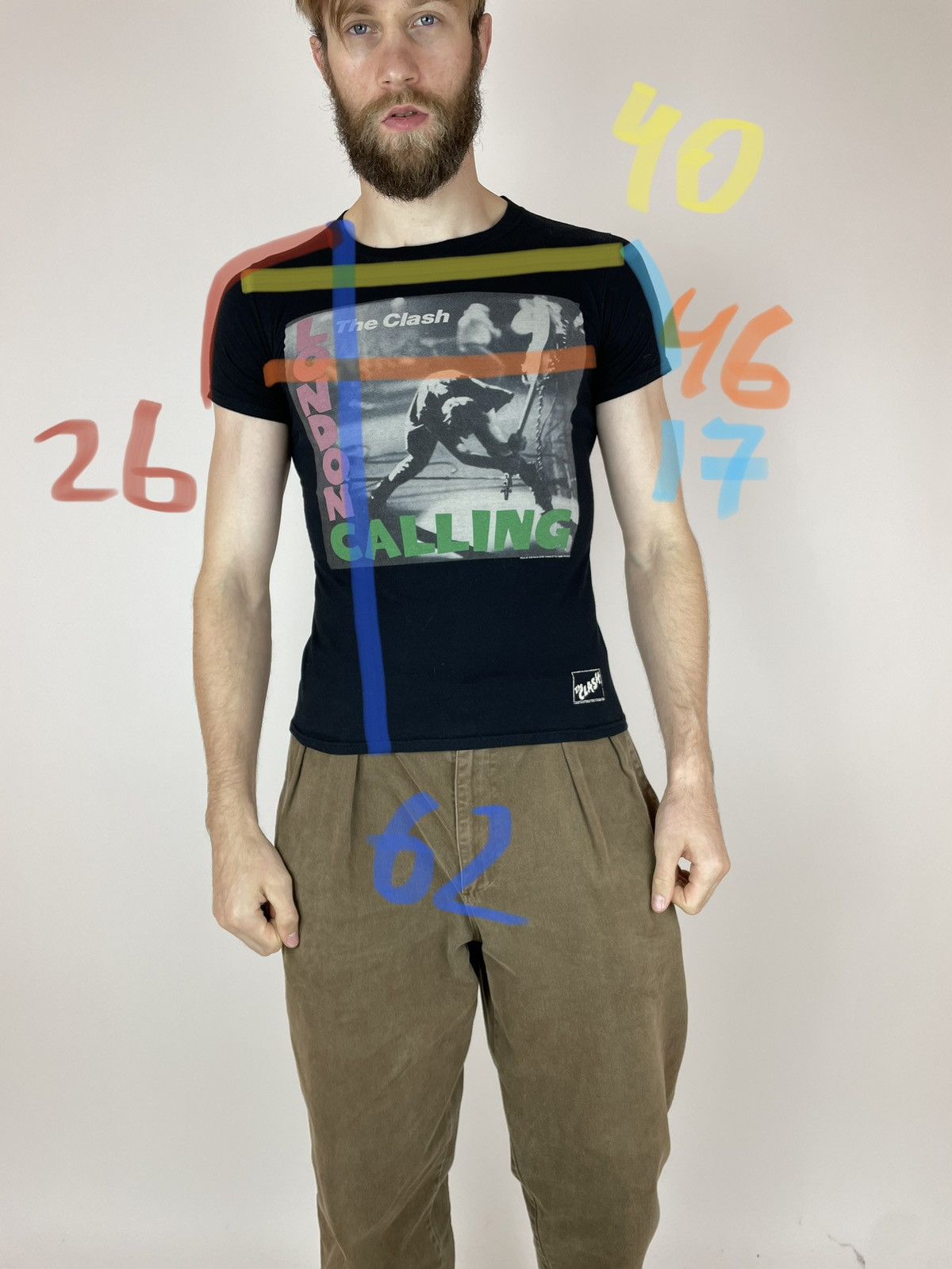 Other The Clash London Calling 2013 Gildan t-shirt size S Size US S / EU 44-46 / 1 - 12 Thumbnail