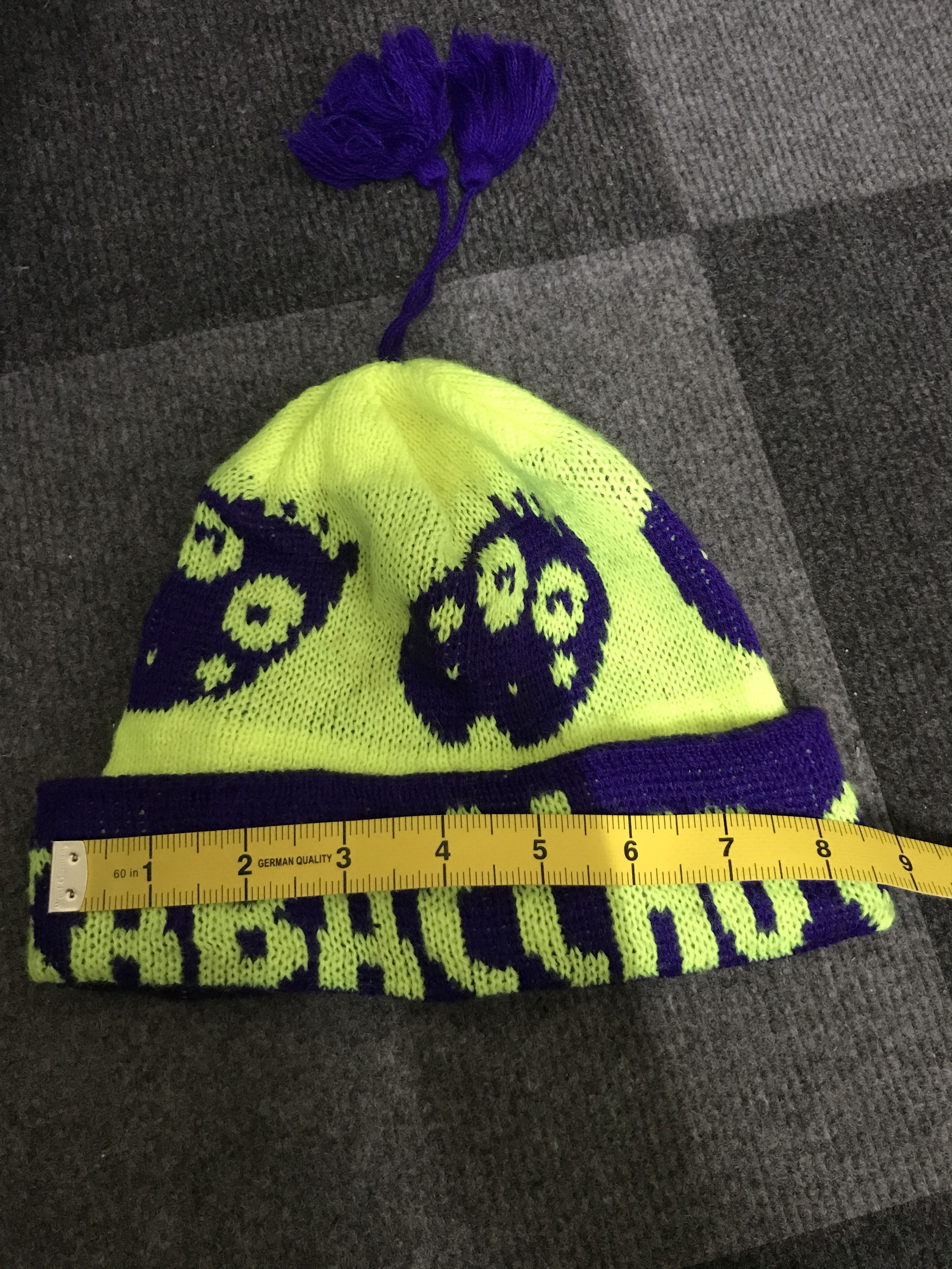 Other BSC154 KABACCHO GAGARIN Spell Out Beanie Size ONE SIZE - 7 Thumbnail