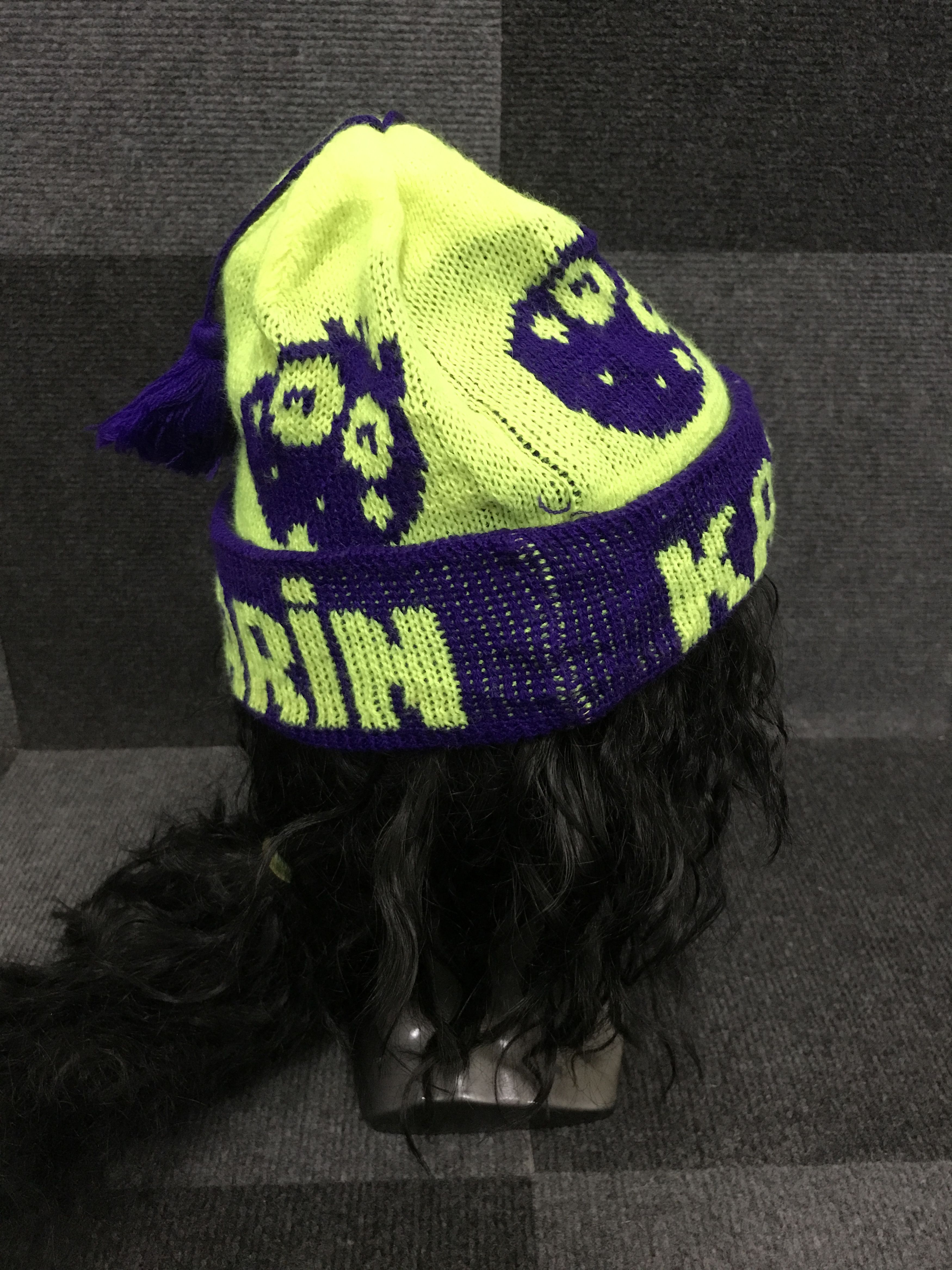 Other BSC154 KABACCHO GAGARIN Spell Out Beanie Size ONE SIZE - 5 Thumbnail