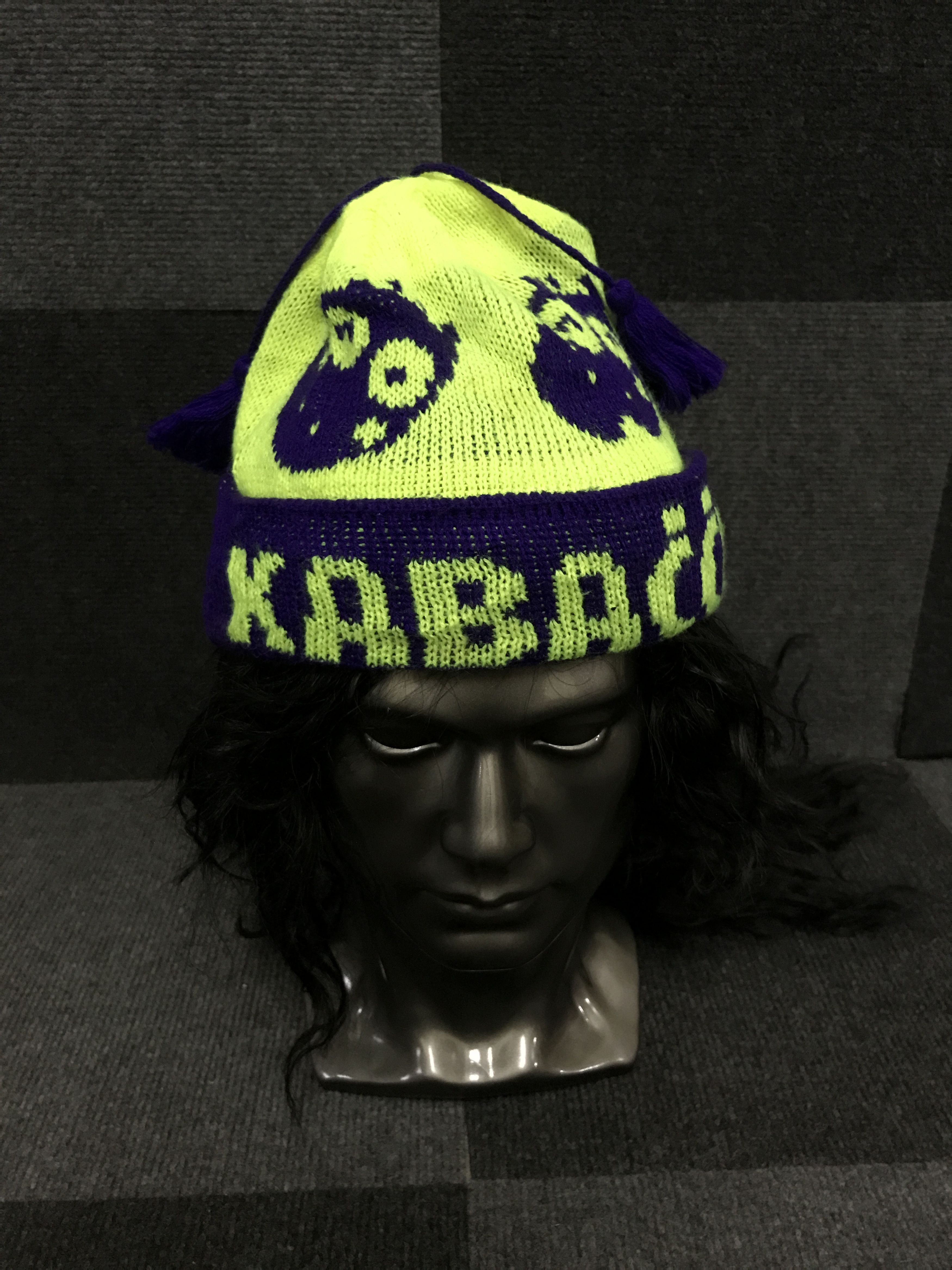 BSC154 KABACCHO GAGARIN Spell Out Beanie