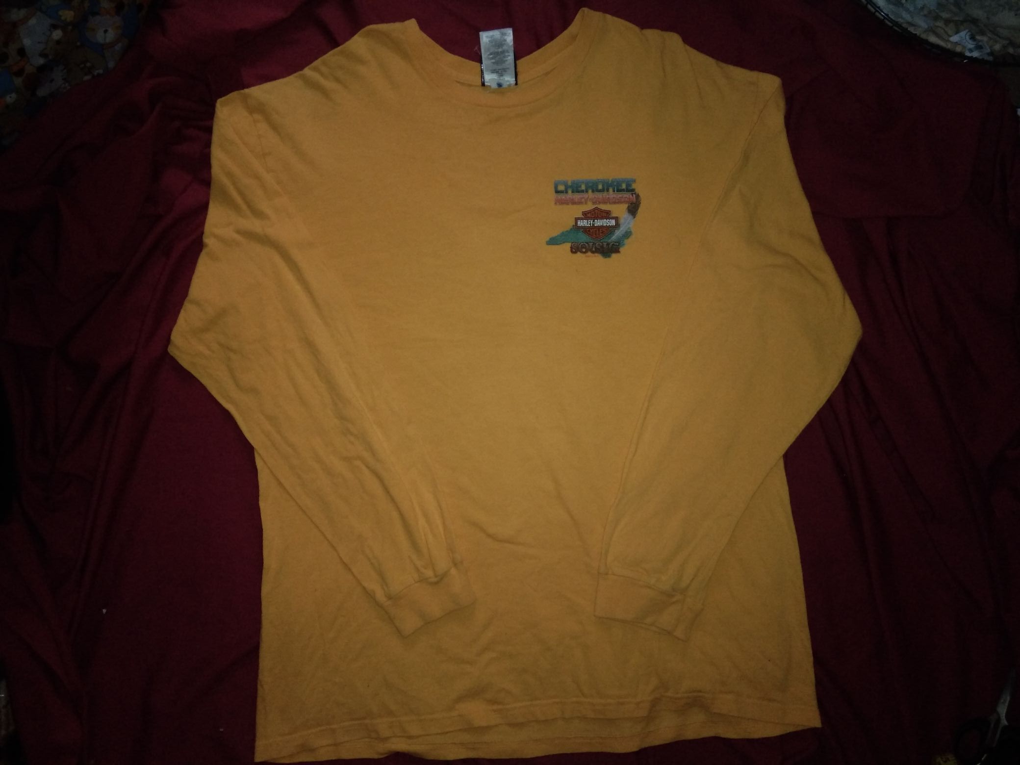 Harley Davidson × Vintage Harley Davidson Cherokee Native American tshirt Size US XL / EU 56 / 4 - 2 Thumbnail