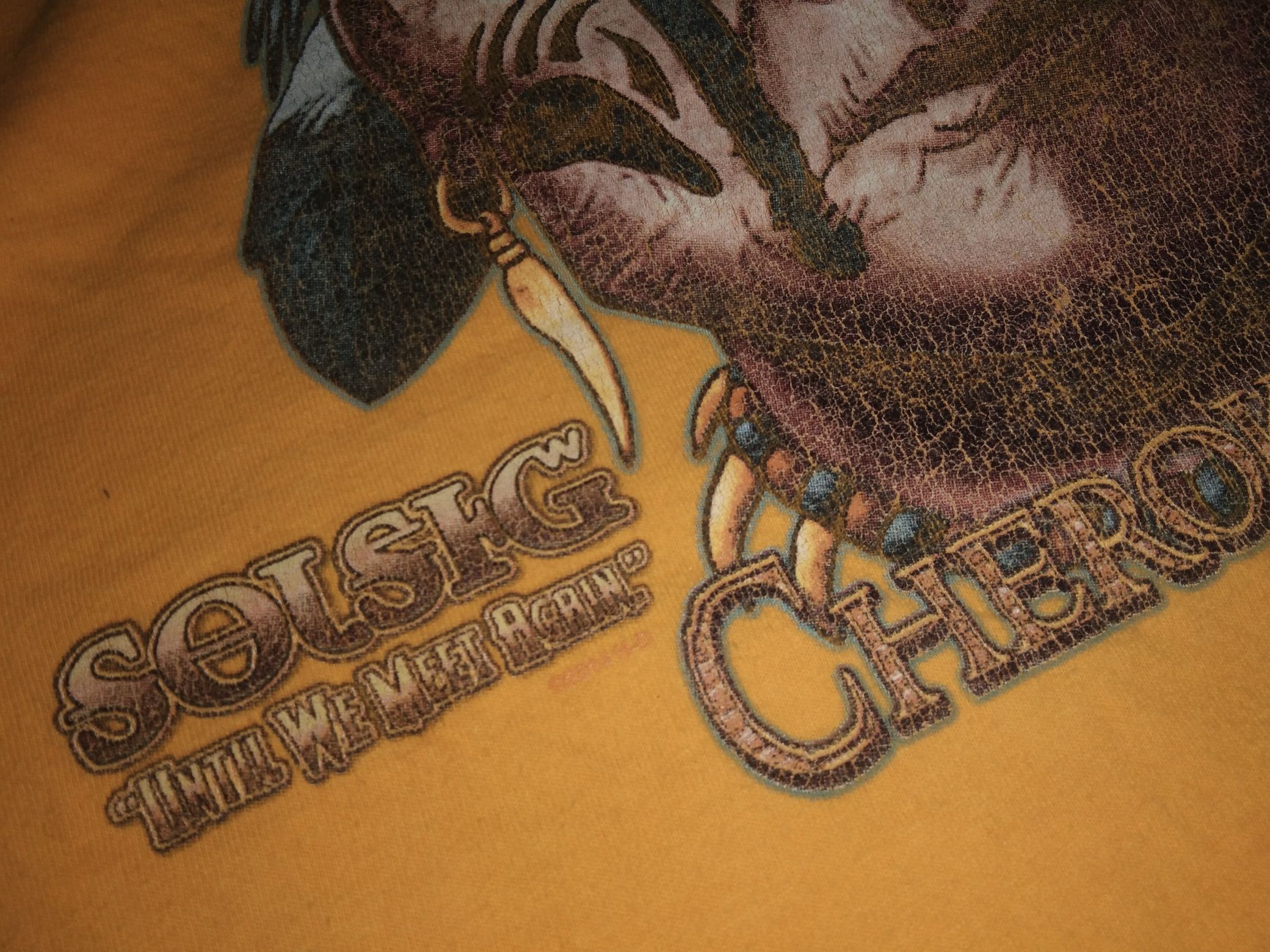 Harley Davidson × Vintage Harley Davidson Cherokee Native American tshirt Size US XL / EU 56 / 4 - 6 Thumbnail