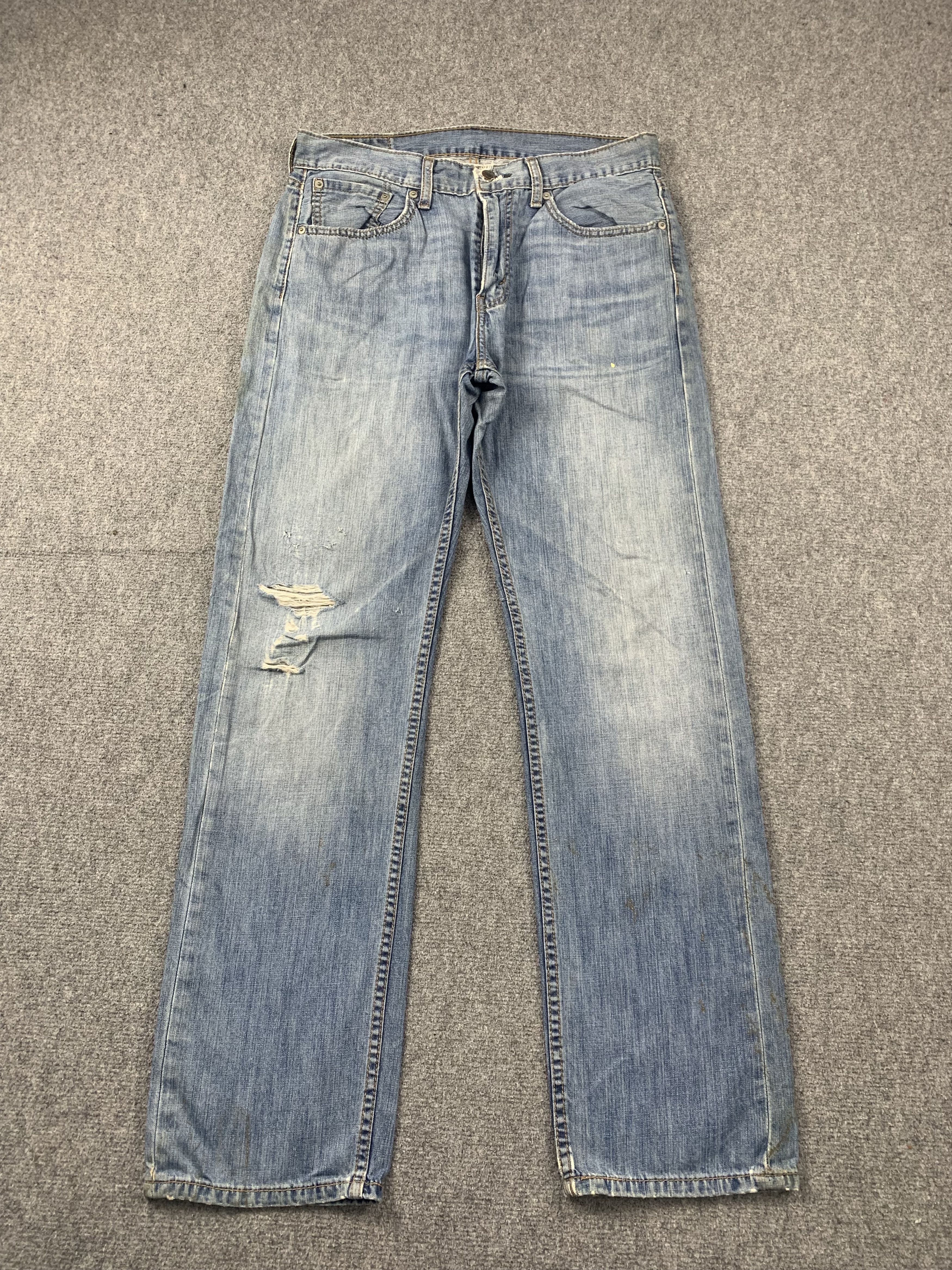 Levi's Vintage Levis 505 Faded Blue Jeans DP2067 Size US 33 - 1 Thumbnail