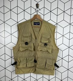 Vintage Ausable Fly Fishing Sportsman Vest Men's XXL Hunting Utility pockets