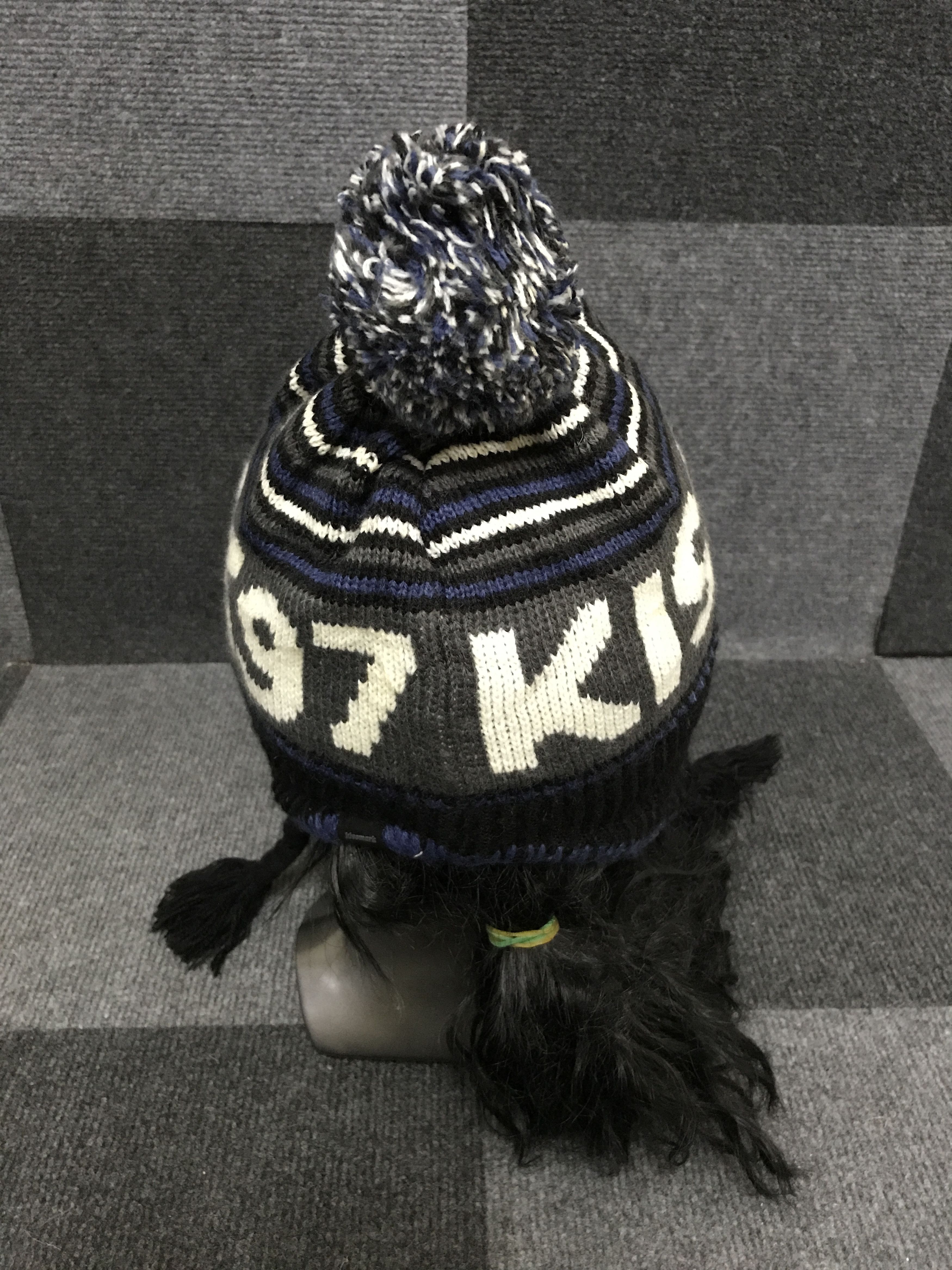 Japanese Brand BSC160 KISSMARK Japan Spell Out Eskimo Beanie Size ONE SIZE - 5 Thumbnail