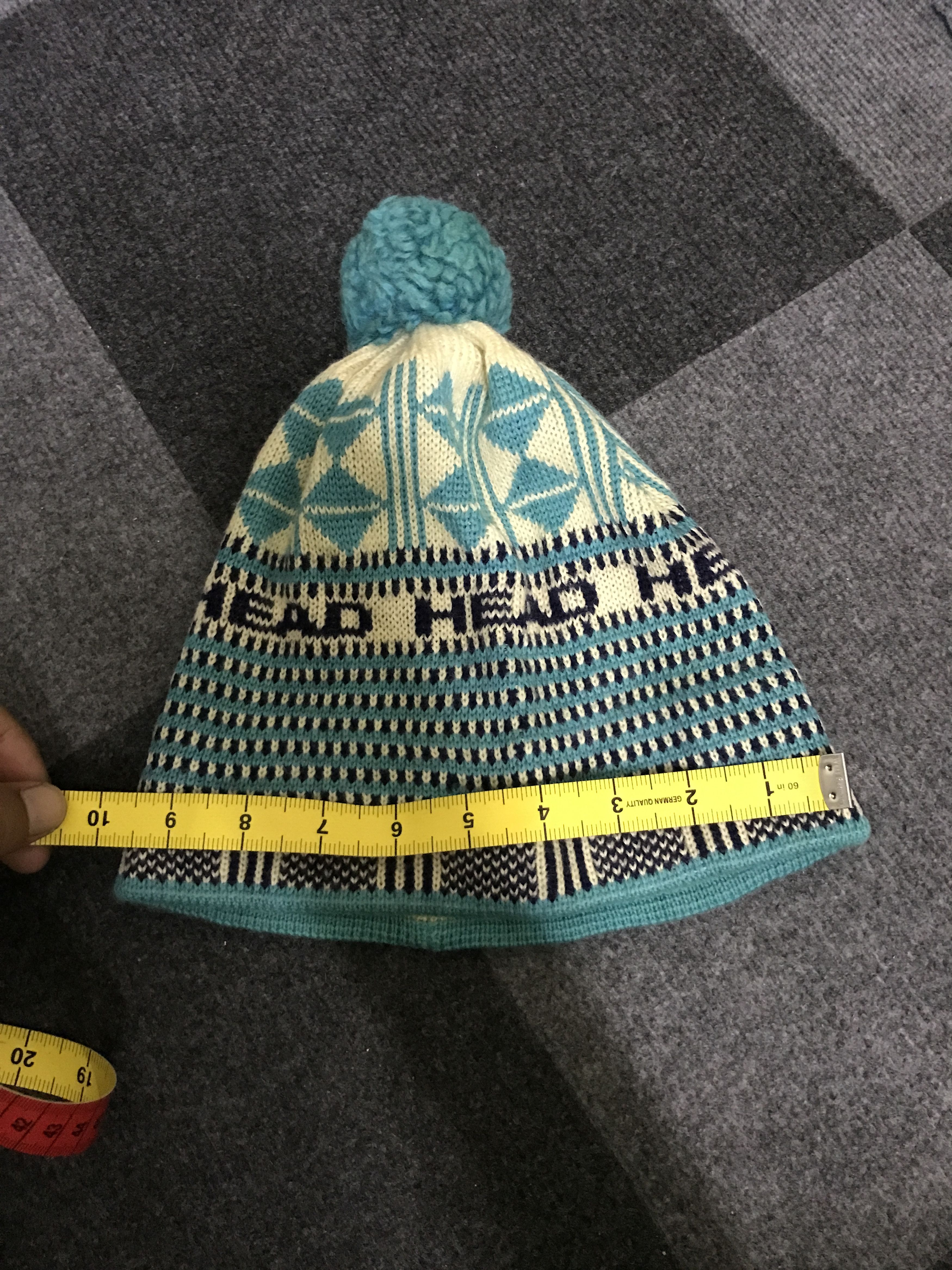 Other BSC163 Vintage HEAD Aztec Motives Beanie Size ONE SIZE - 6 Thumbnail