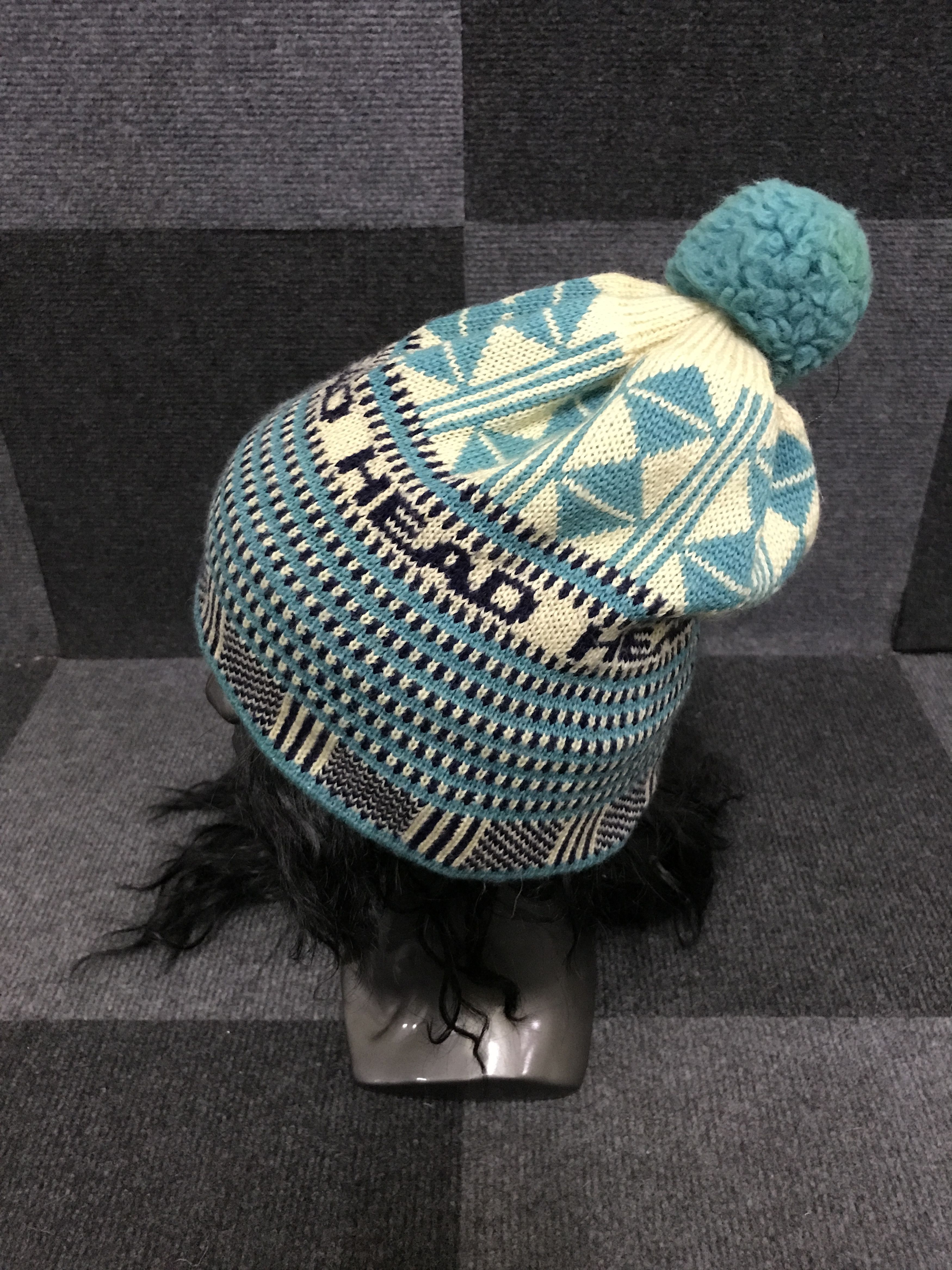 Other BSC163 Vintage HEAD Aztec Motives Beanie Size ONE SIZE - 2 Thumbnail