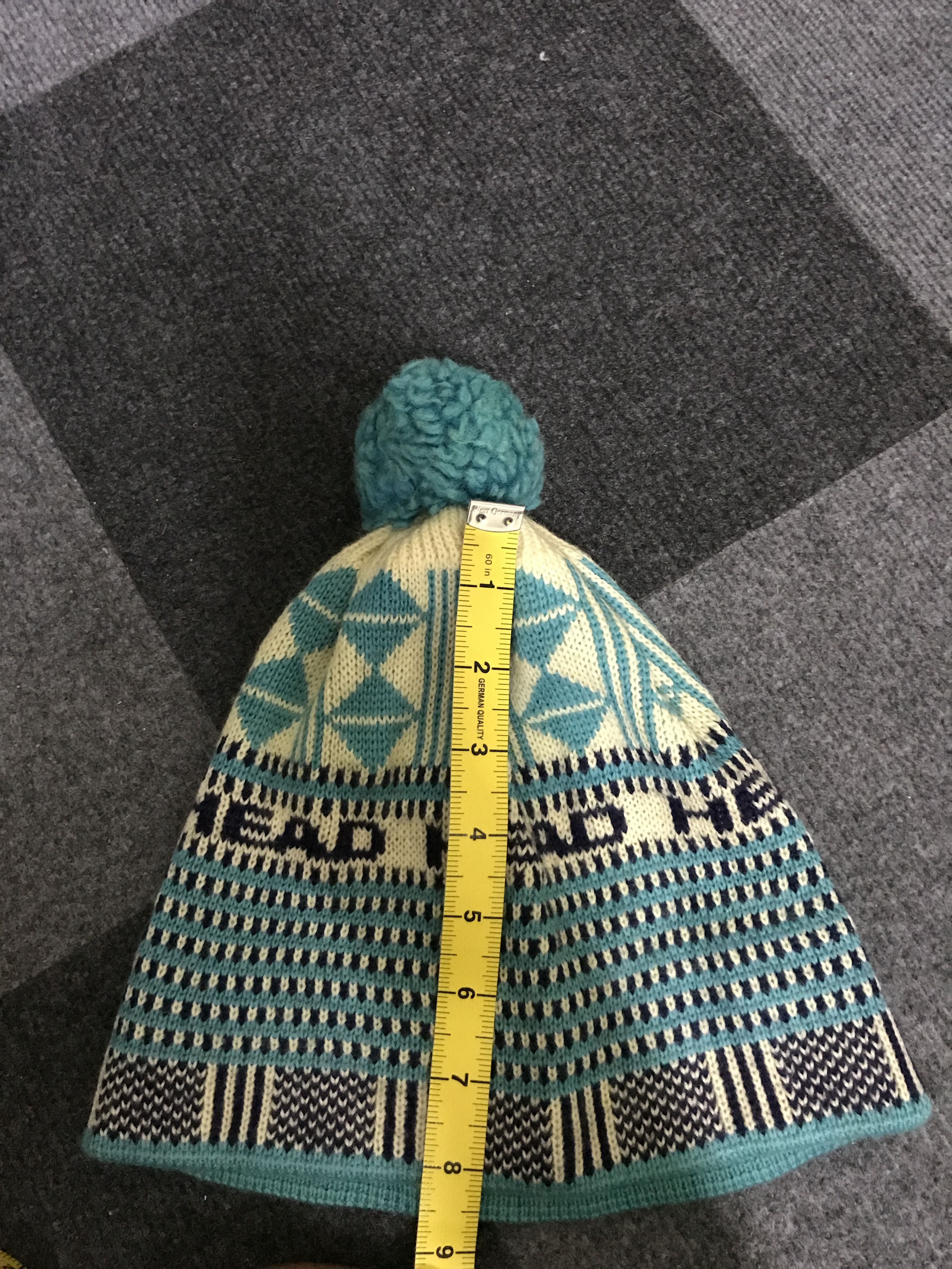 Other BSC163 Vintage HEAD Aztec Motives Beanie Size ONE SIZE - 7 Thumbnail