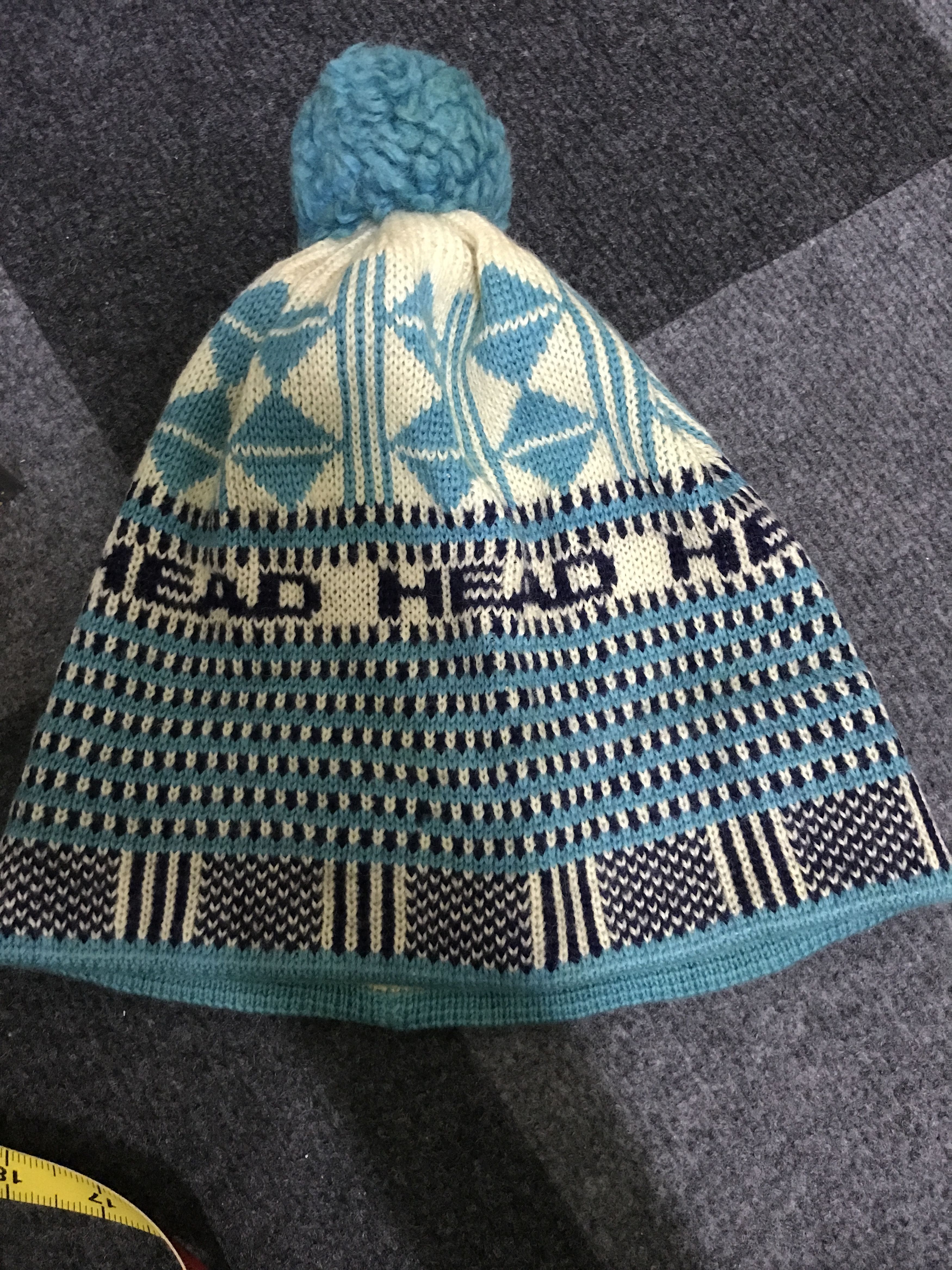 Other BSC163 Vintage HEAD Aztec Motives Beanie Size ONE SIZE - 5 Thumbnail