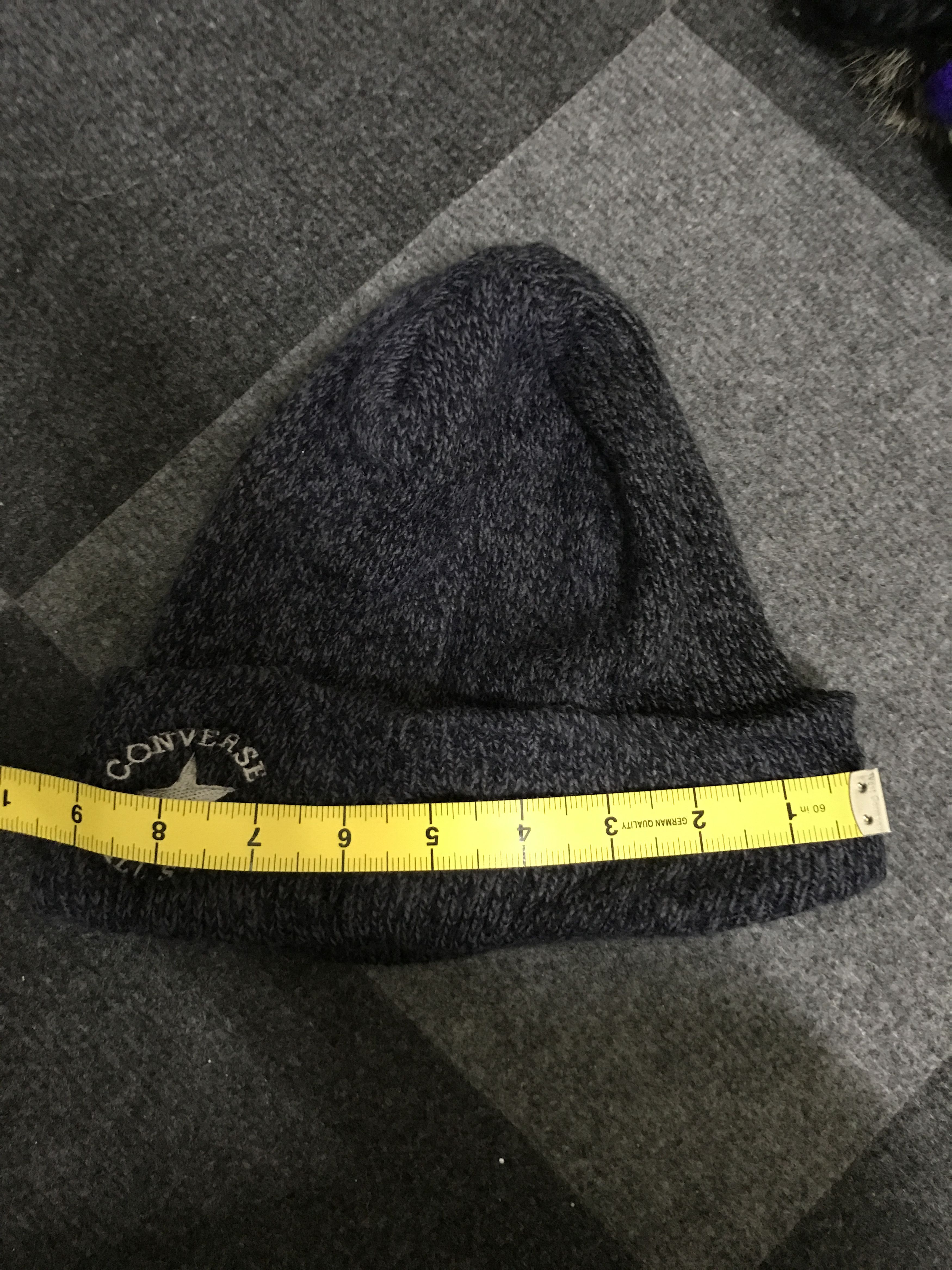 Converse BSC165 CONVERSE ALL STAR KURT COBAIN Style Beanie Size ONE SIZE - 9 Thumbnail