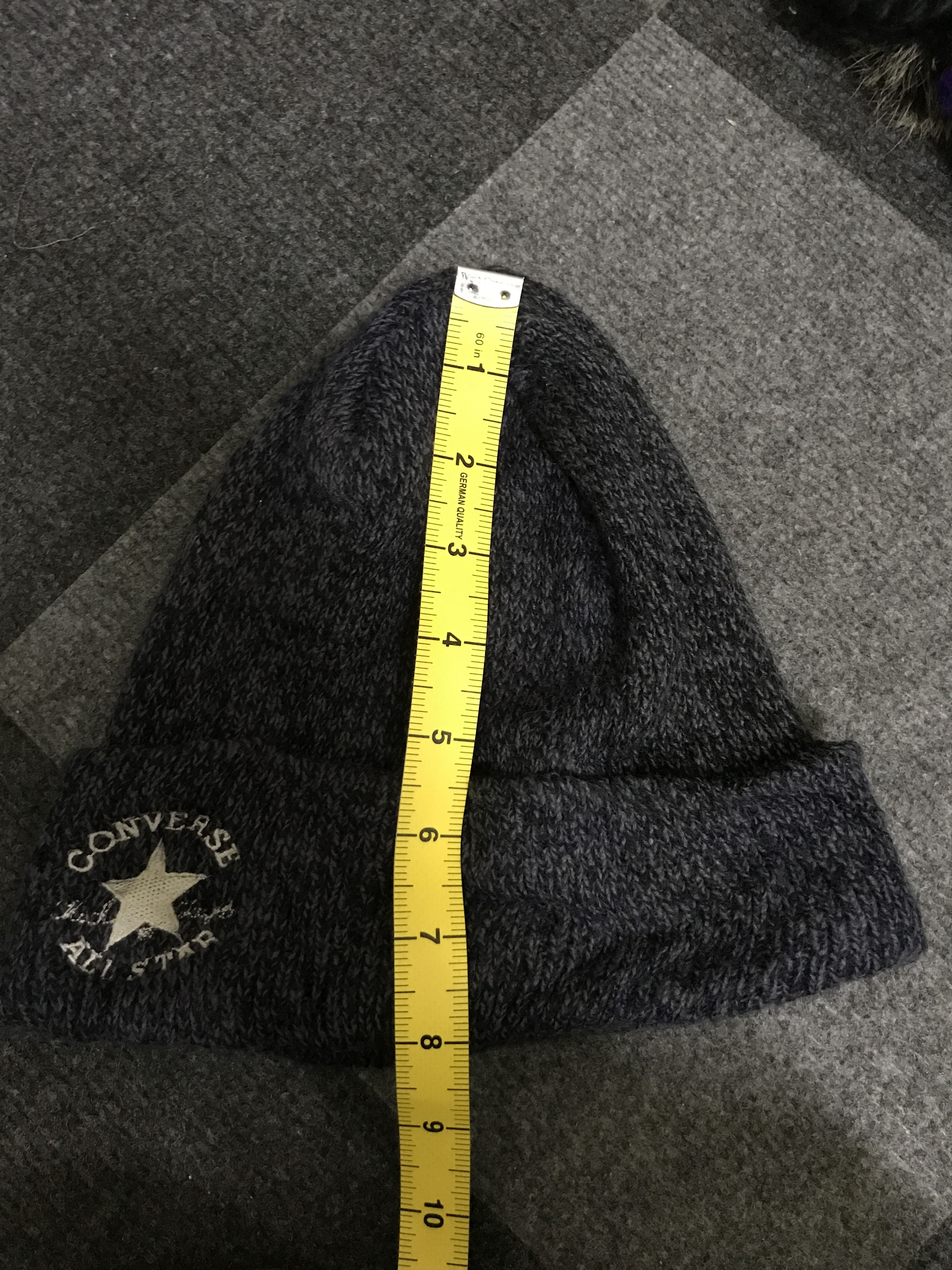 Converse BSC165 CONVERSE ALL STAR KURT COBAIN Style Beanie Size ONE SIZE - 10 Thumbnail