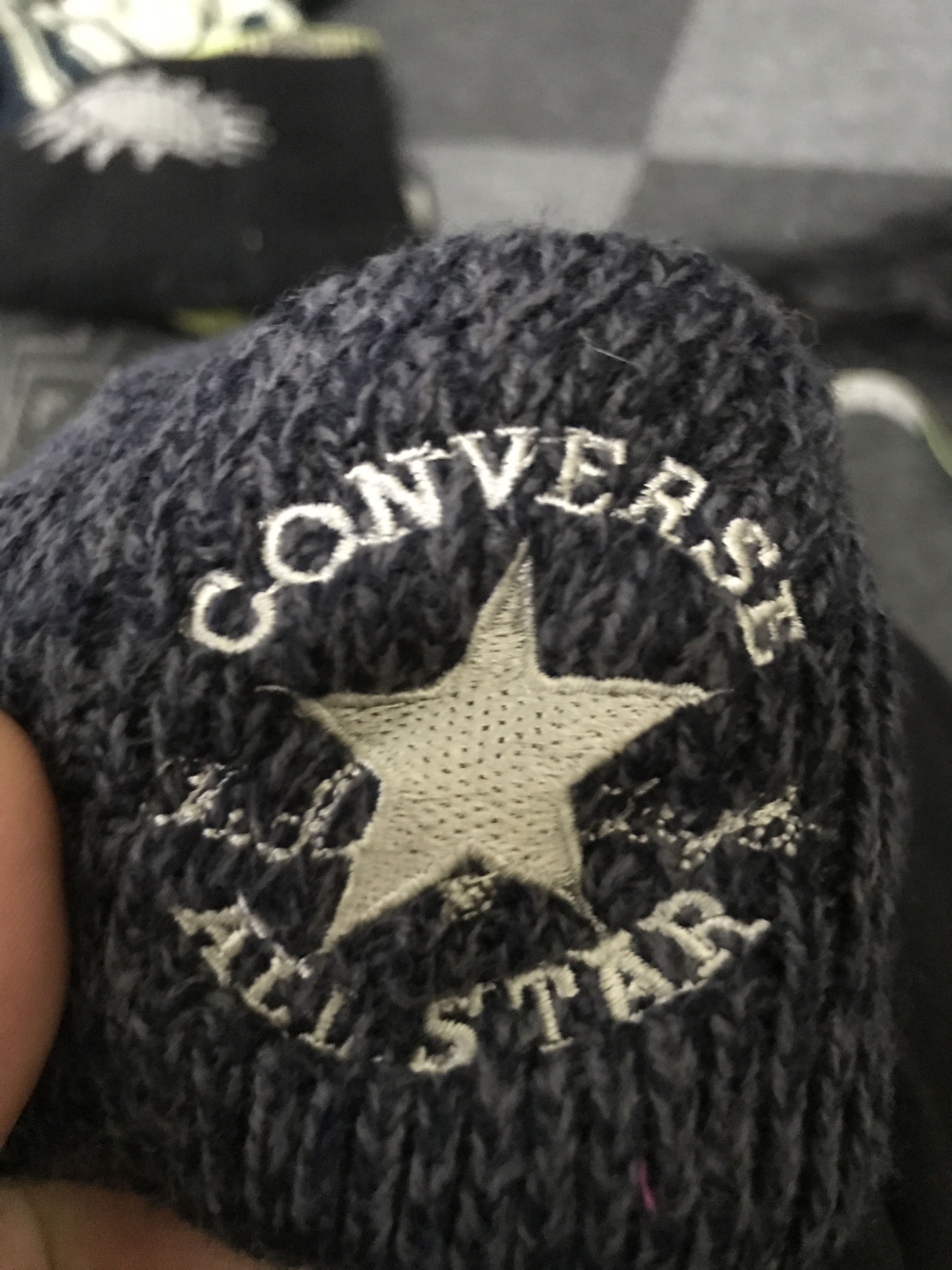Converse BSC165 CONVERSE ALL STAR KURT COBAIN Style Beanie Size ONE SIZE - 7 Thumbnail