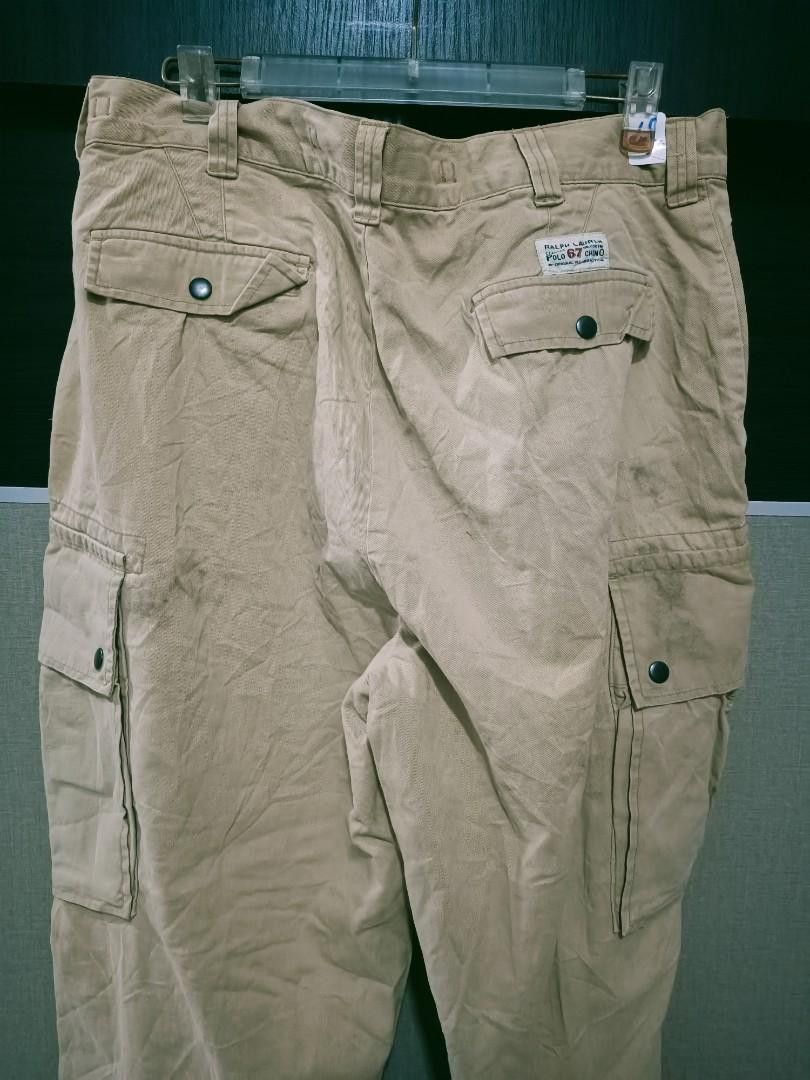 Polo Ralph Lauren × Vintage Vintage polo classic 67 ralph lauren chino cargo pants Size US 36 / EU 52 - 4 Thumbnail