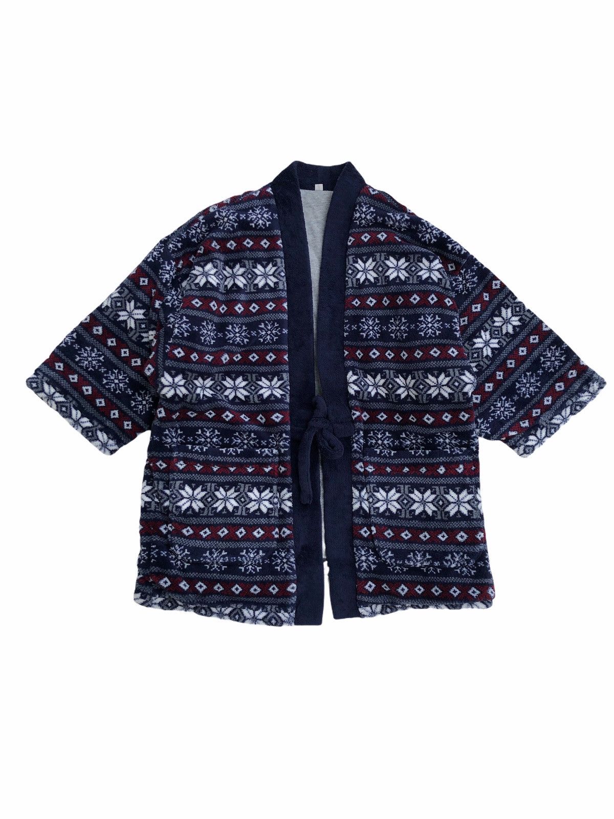 Japanese Brand Japanese Brand Fleece Kimono Hanten Inspired By Visvim Size US M / EU 48-50 / 2 - 1 Thumbnail