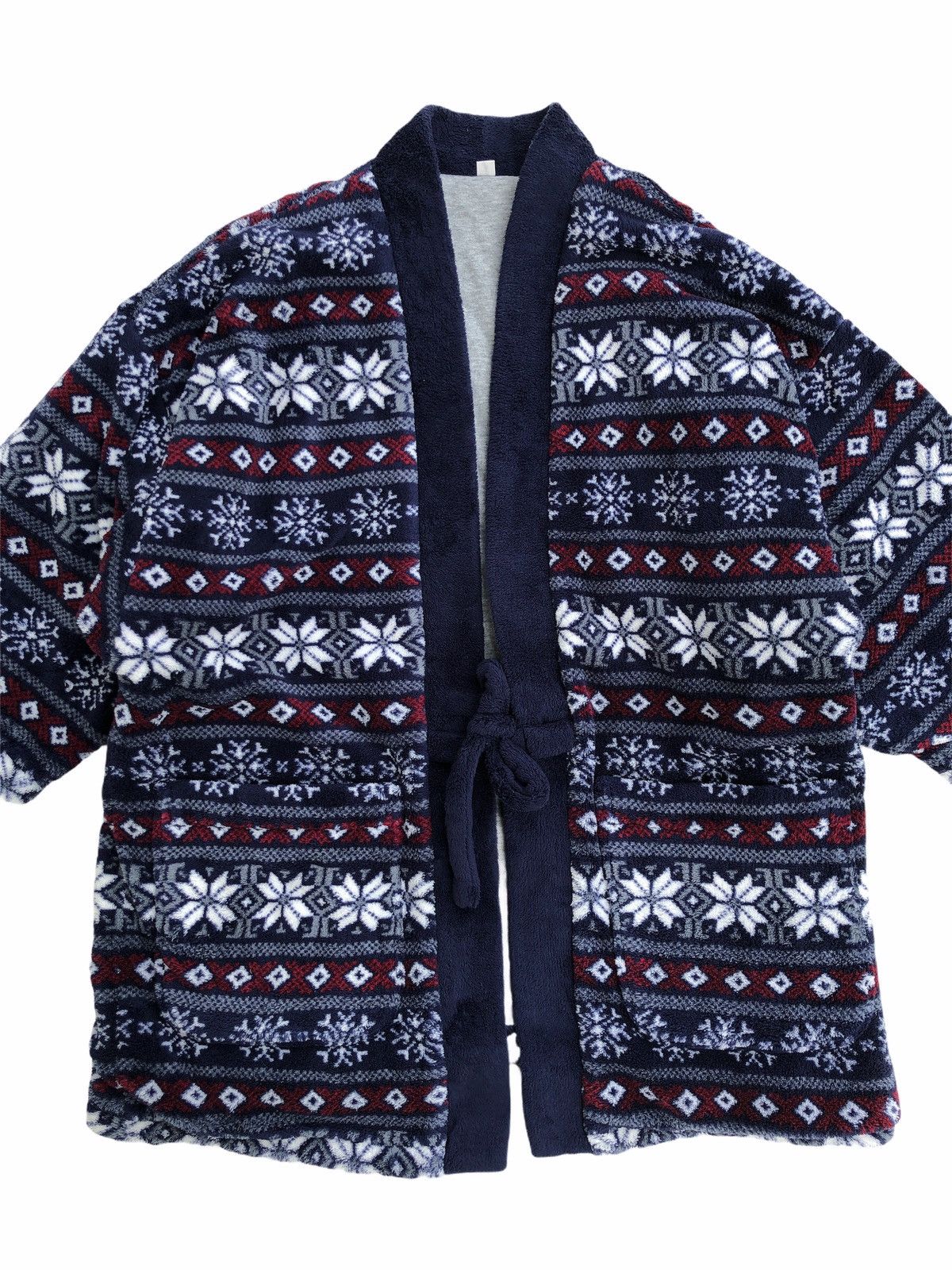 Japanese Brand Japanese Brand Fleece Kimono Hanten Inspired By Visvim Size US M / EU 48-50 / 2 - 3 Thumbnail