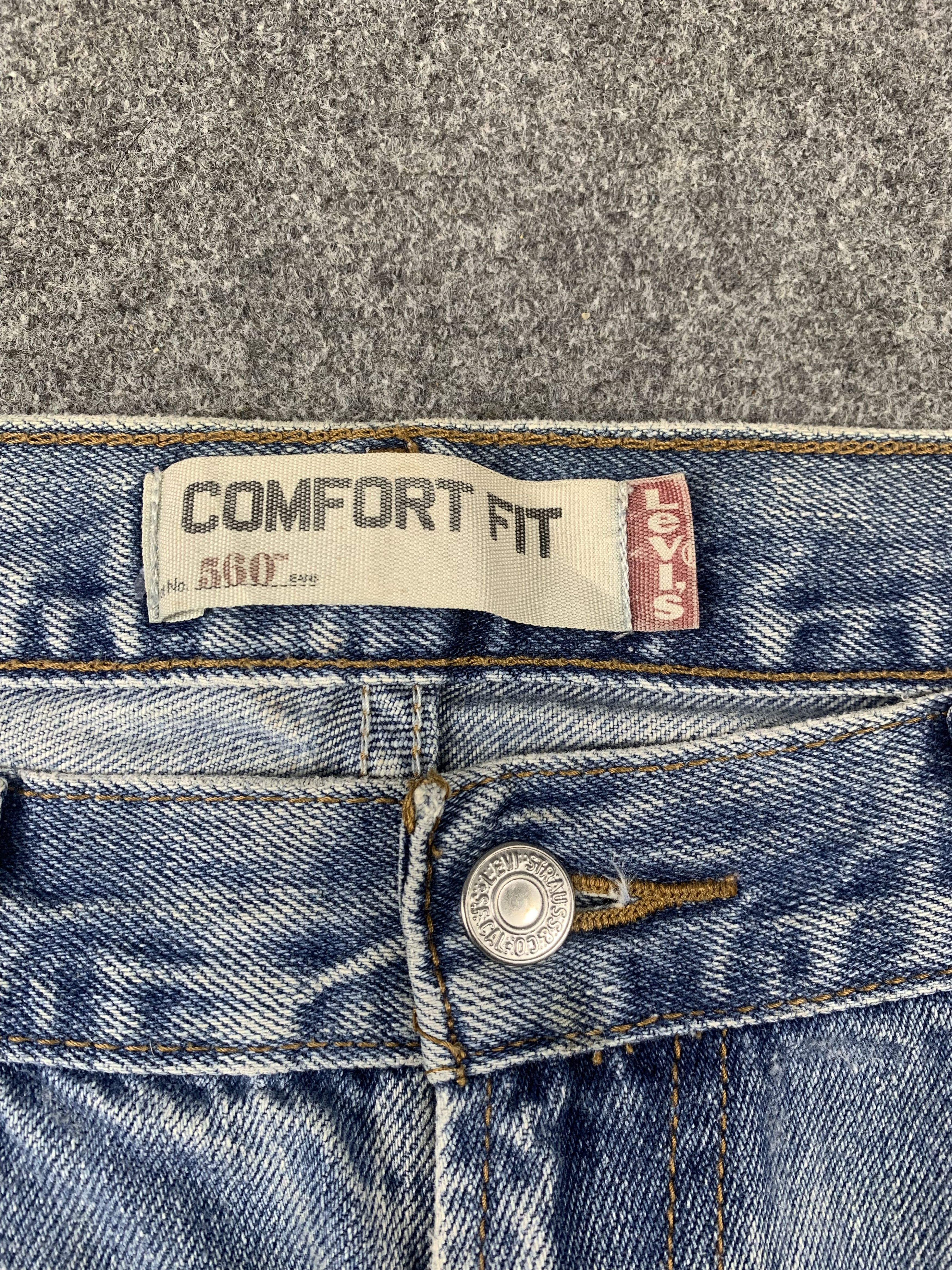 Levi's × Vintage Vintage Levis 560 Light Wash Jeans DP2069 Size US 33 - 8 Thumbnail