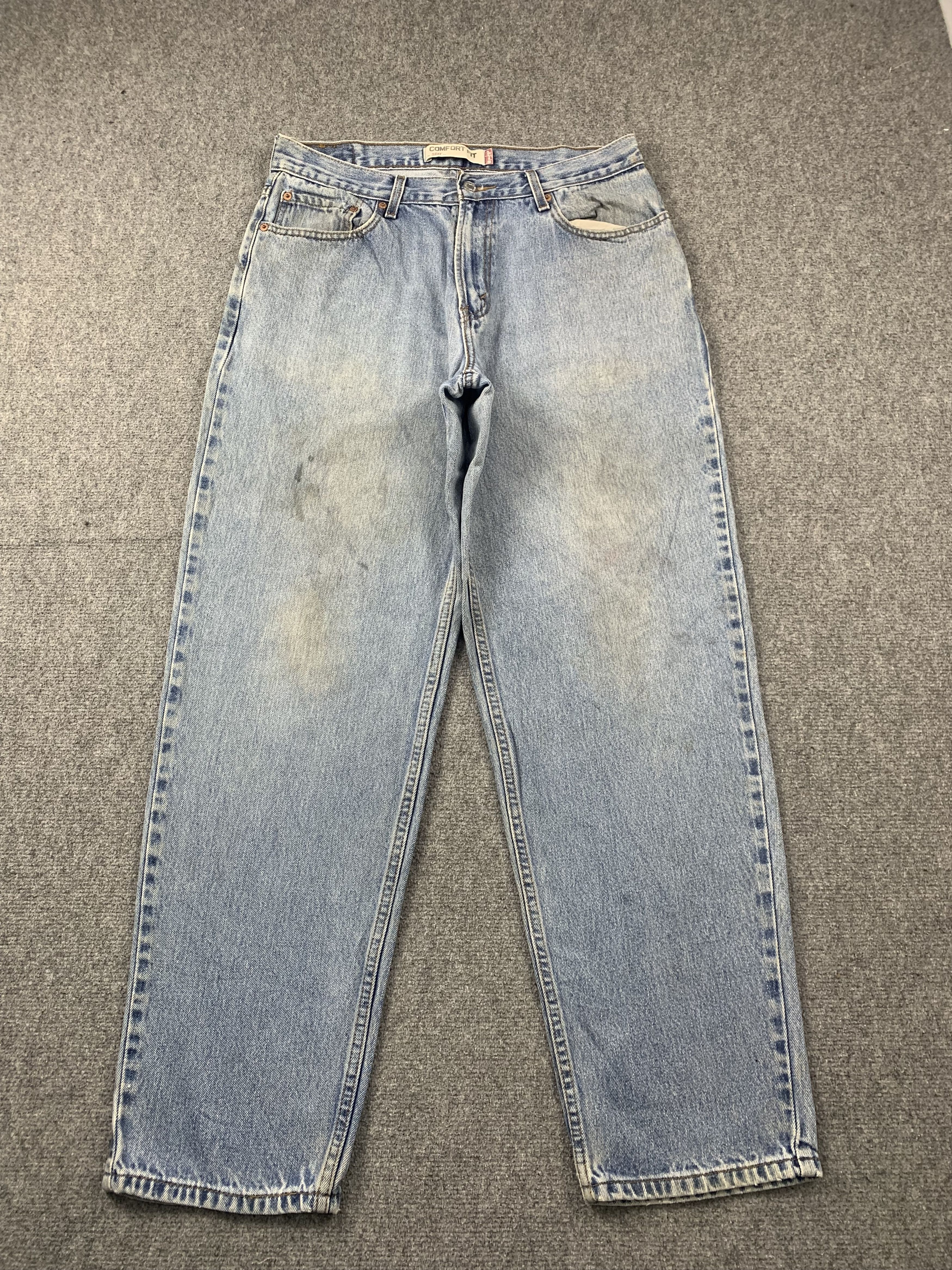 Levi's × Vintage Vintage Levis 560 Light Wash Jeans DP2069 Size US 33 - 1 Thumbnail