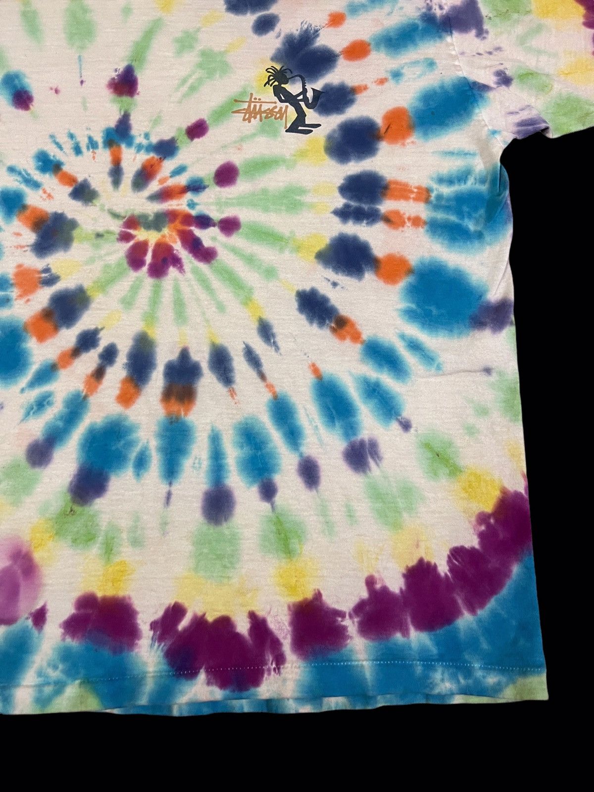 Stussy × Vintage 🔥MEGA RARE🔥Vintage 90s Stussy Tie Dye Tee Size US L / EU 52-54 / 3 - 11 Thumbnail