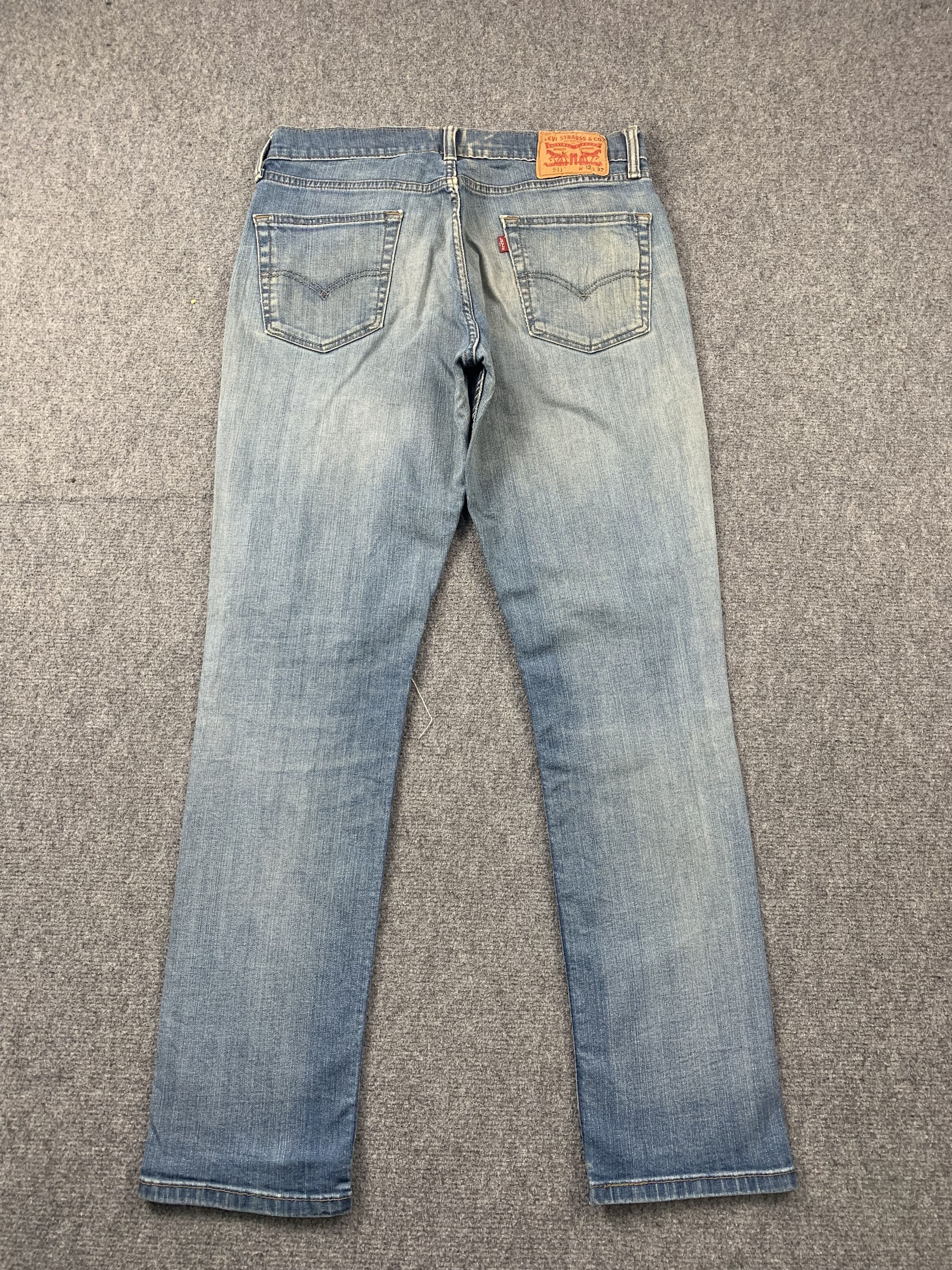 Levi's Vintage Levis 511 Faded Blue Jeans DP2070 Size US 32 / EU 48 - 3 Thumbnail