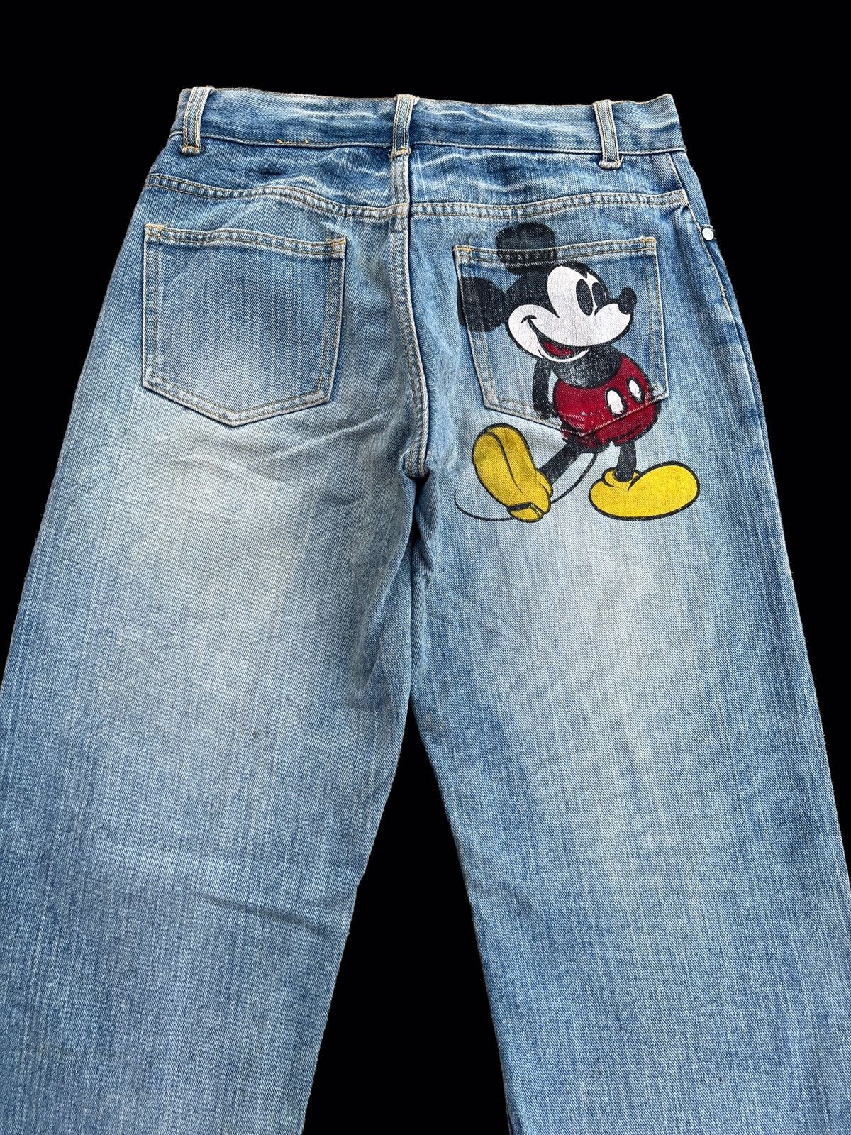 Vintage Vintage Distressed Mickey Jeans Size US 28 / EU 44 - 3 Thumbnail