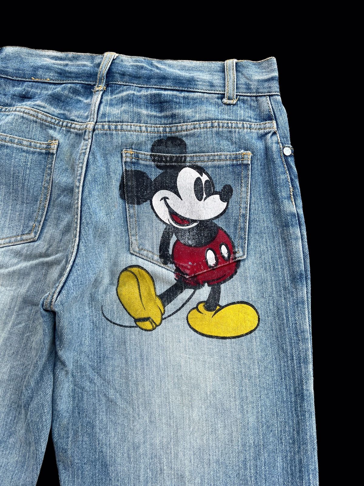 Vintage Vintage Distressed Mickey Jeans Size US 28 / EU 44 - 13 Thumbnail