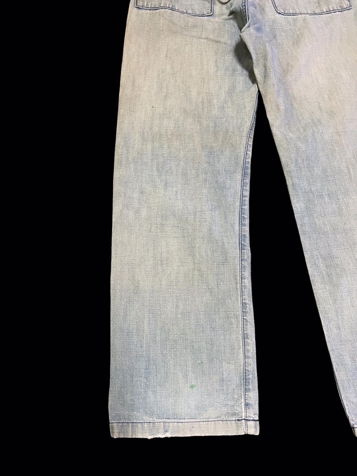 45rpm × Japanese Brand Vintage 45rpm Faded Distressed Jeans Kapital Style Size US 30 / EU 46 - 8 Thumbnail
