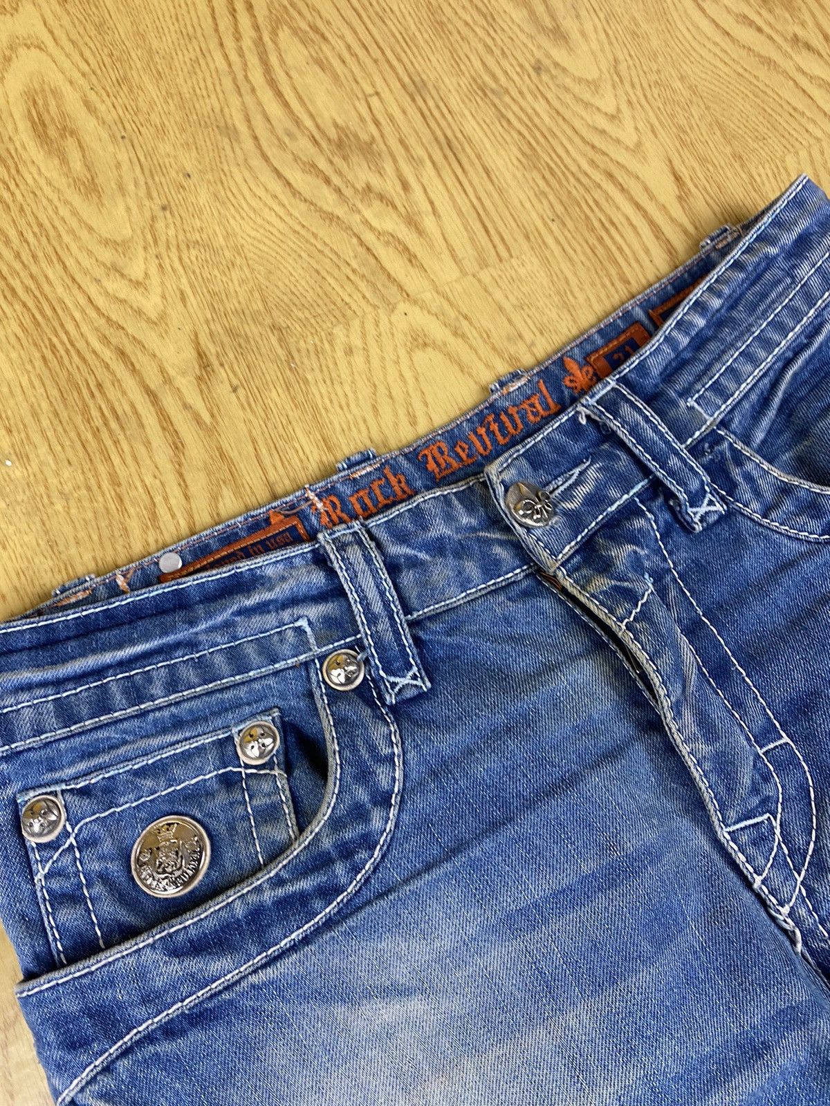 Rock Revival Y2K Grunge Rock Revival Jeans Size US 31 - 4 Thumbnail