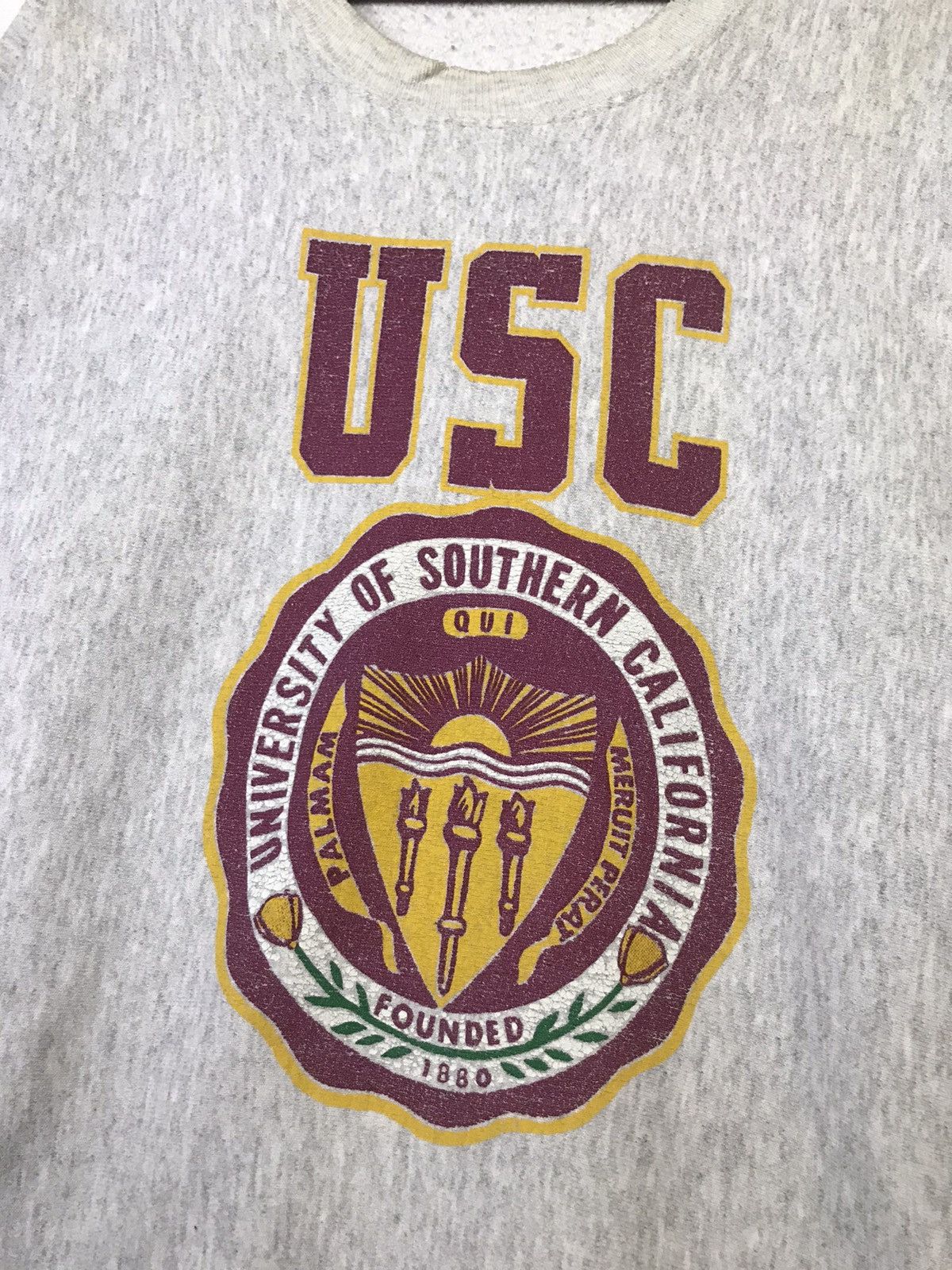 Vintage 90s University of Southern Carolina USC Sweatshirt Size US XL / EU 56 / 4 - 3 Thumbnail