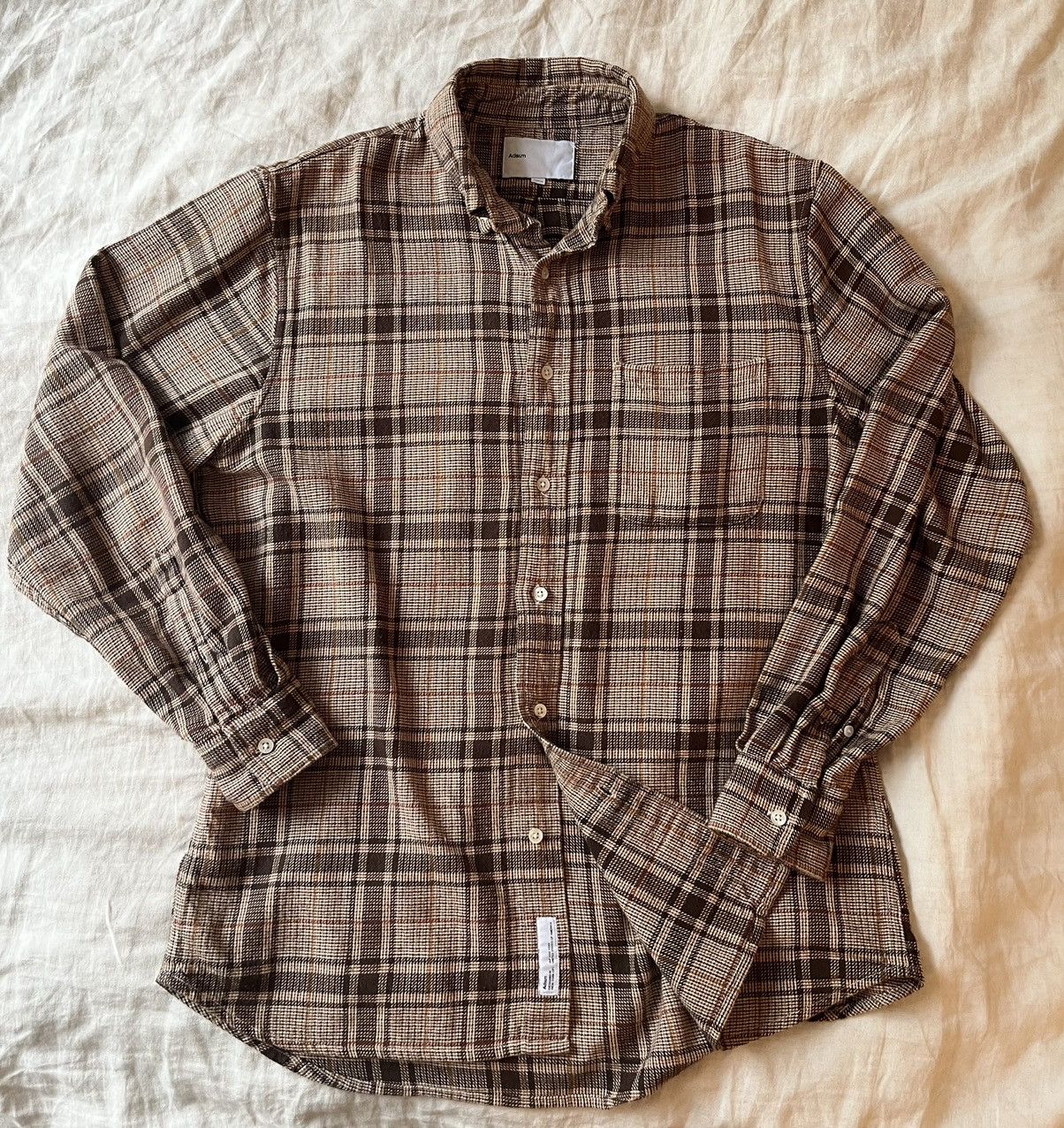 Adsum Tonal Check Shirt Size US M / EU 48-50 / 2 - 1 Thumbnail