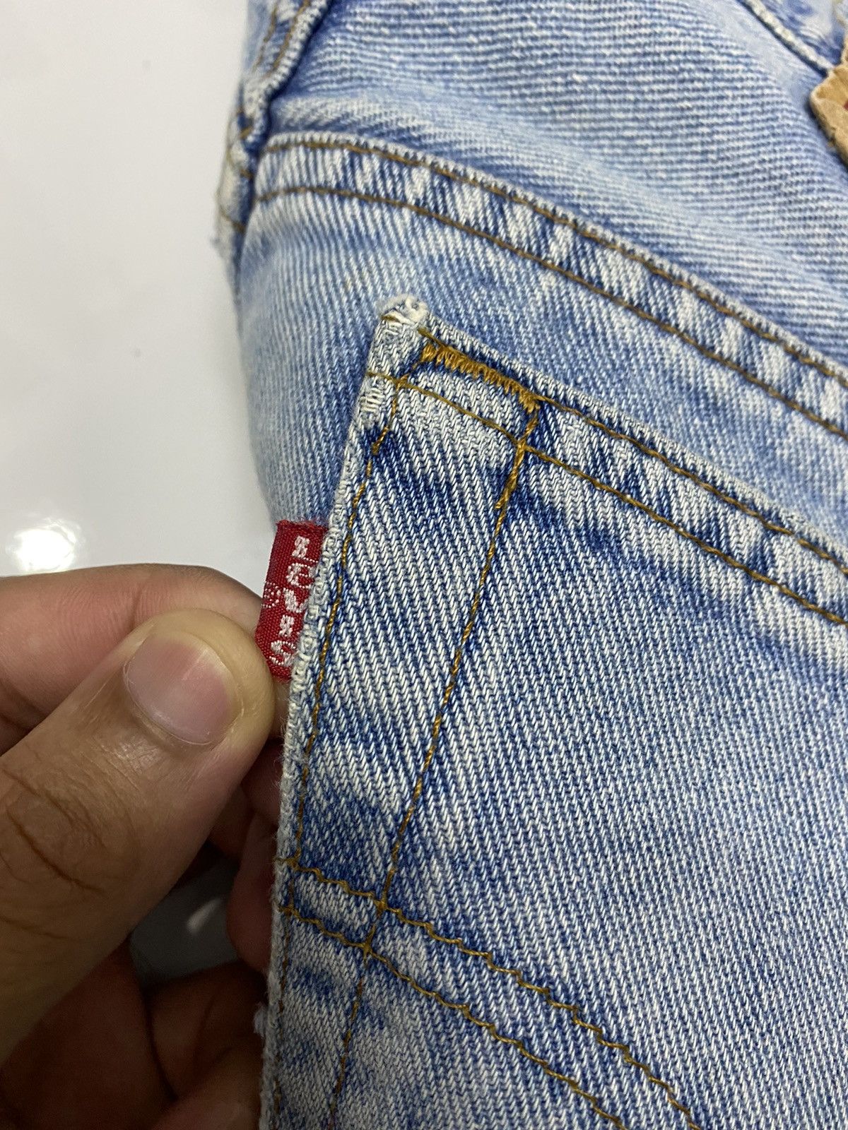 JNCO × Levi's 80s Vintage Levis 501 Distressed Denim Jeans Size US 30 / EU 46 - 11 Thumbnail