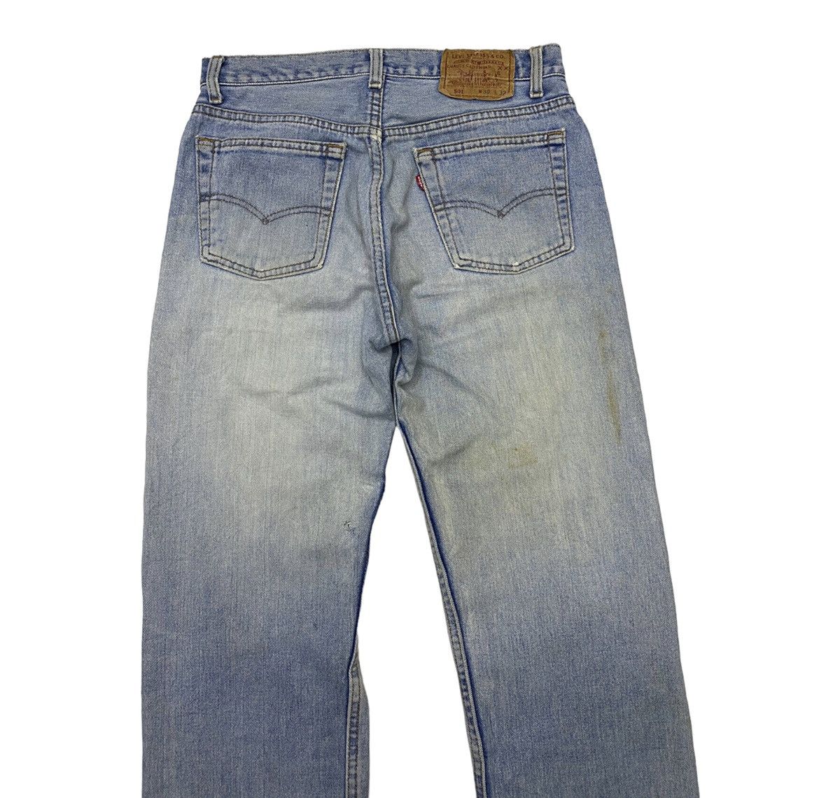 JNCO × Levi's 80s Vintage Levis 501 Distressed Denim Jeans Size US 30 / EU 46 - 4 Thumbnail