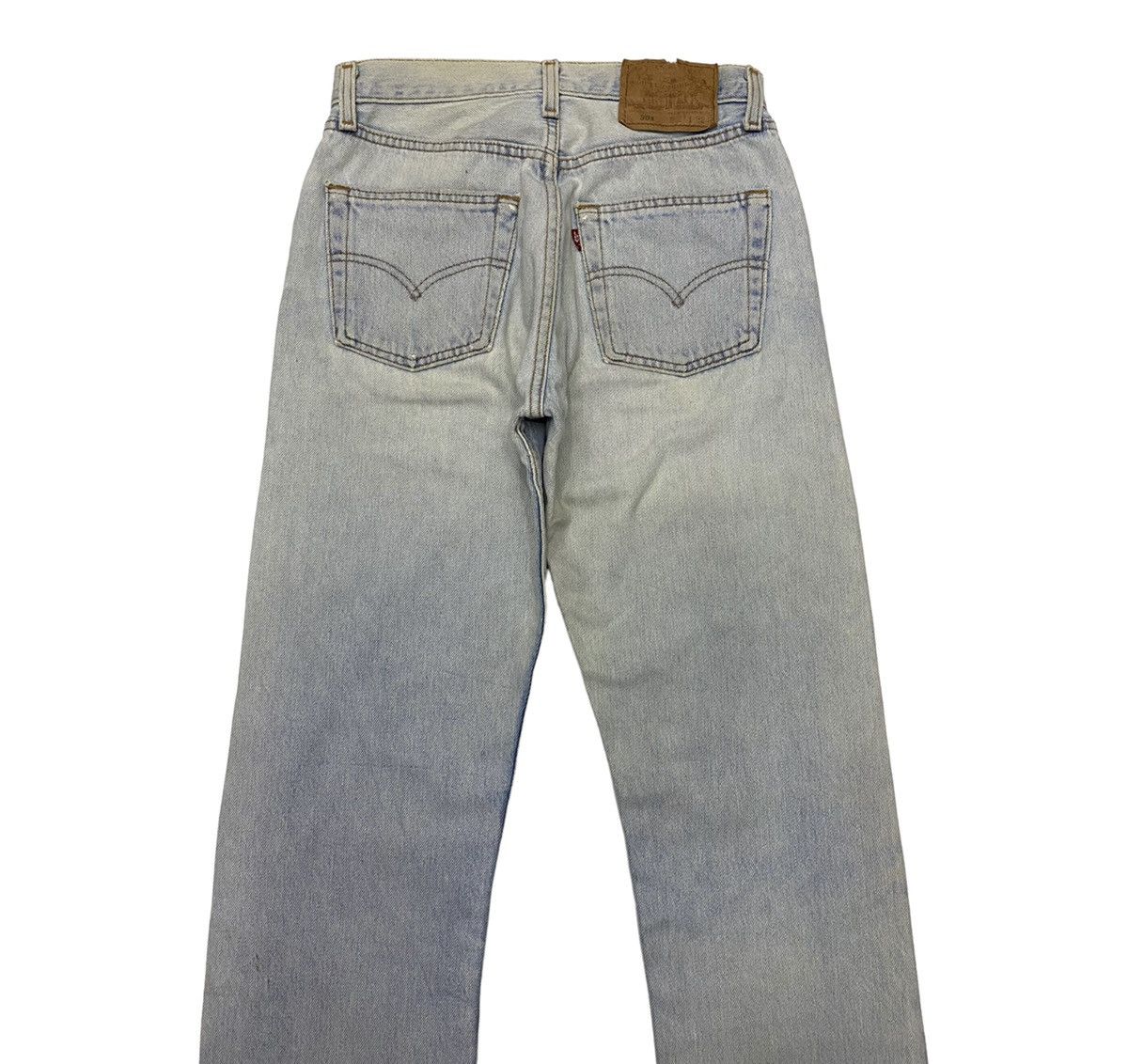 Levi's × Vintage Vintage Levis 501 Women Distressed Denim Jeans Size 27" / US 4 / IT 40 - 4 Thumbnail