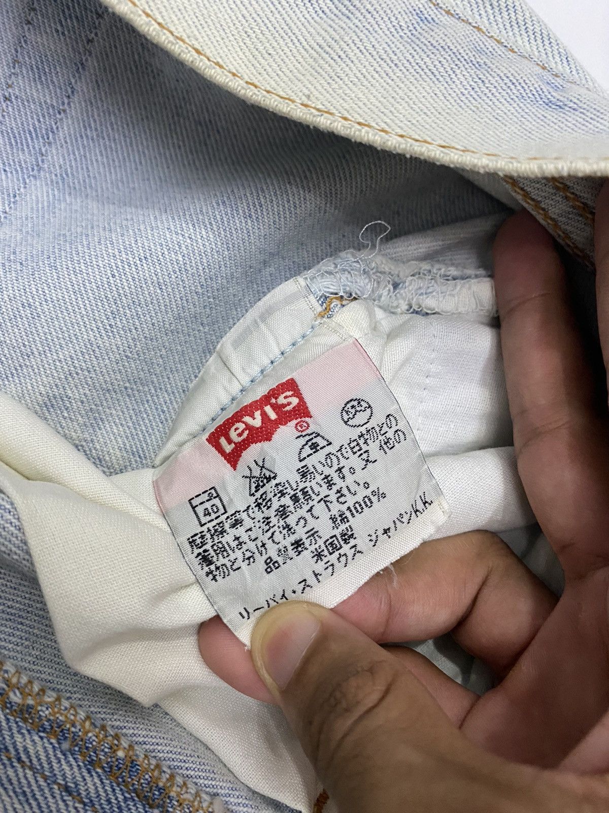 Levi's × Vintage Vintage Levis 501 Women Distressed Denim Jeans Size 27" / US 4 / IT 40 - 10 Thumbnail