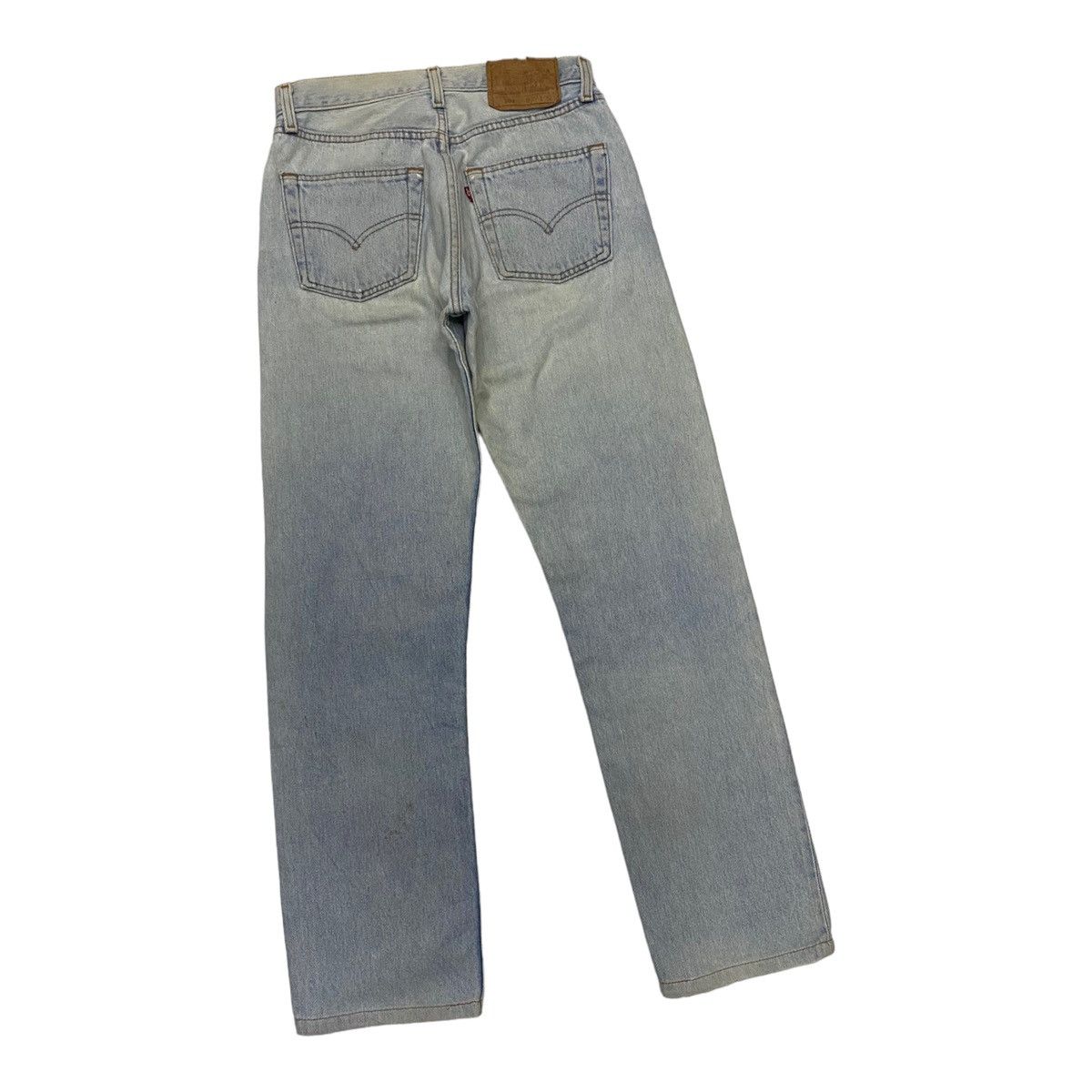 Levi's × Vintage Vintage Levis 501 Women Distressed Denim Jeans Size 27" / US 4 / IT 40 - 6 Thumbnail
