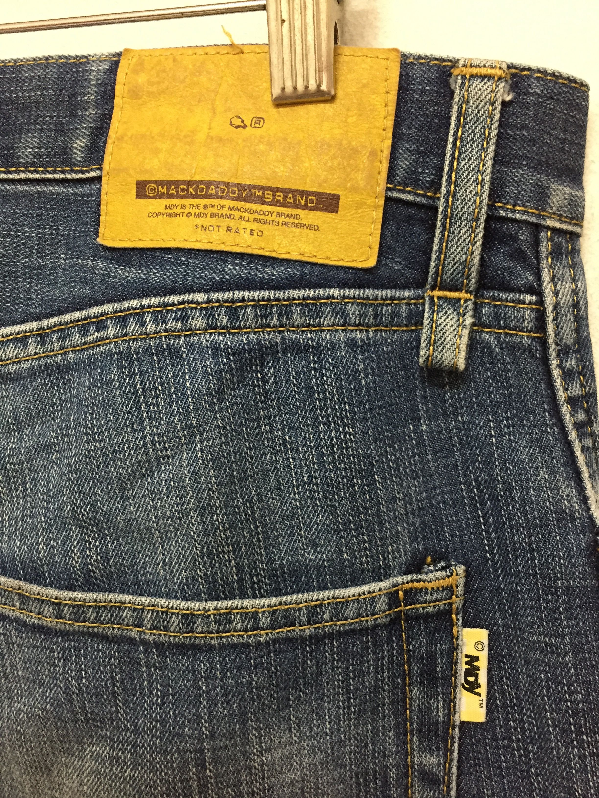 Swagger MACKDADDY Japan wash Faded denim Size US 33 - 8 Thumbnail
