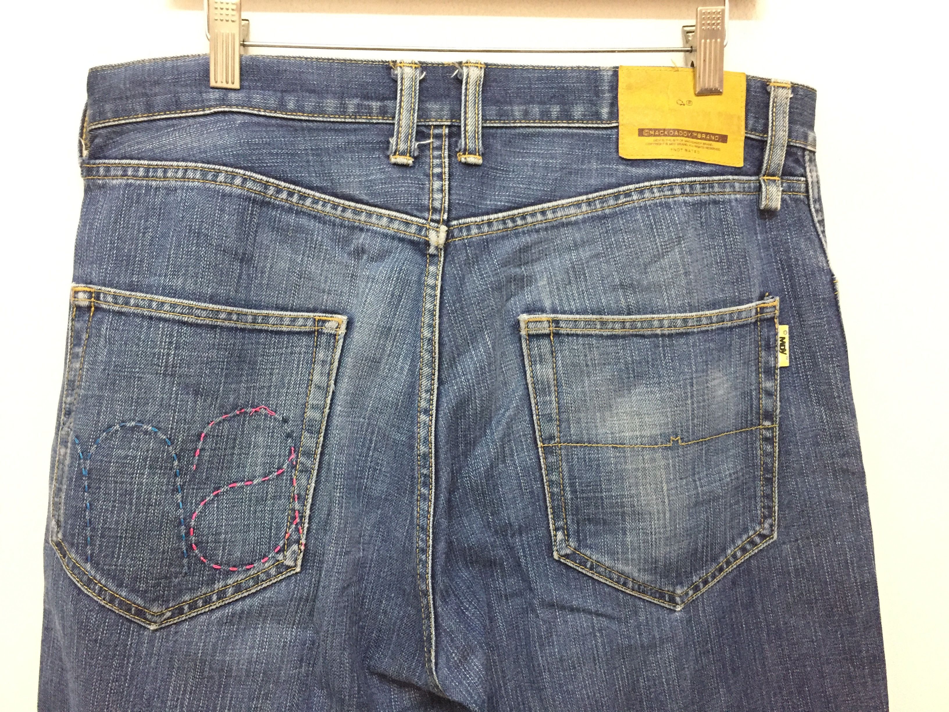 Swagger MACKDADDY Japan wash Faded denim Size US 33 - 7 Thumbnail