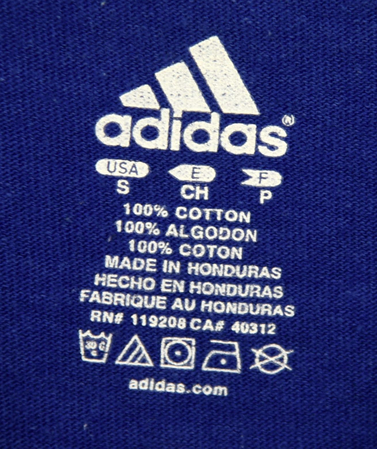 Adidas Golden State Warriors Shirt Tee Jersey S Blue Top Crew Neck Size US S / EU 44-46 / 1 - 2 Thumbnail