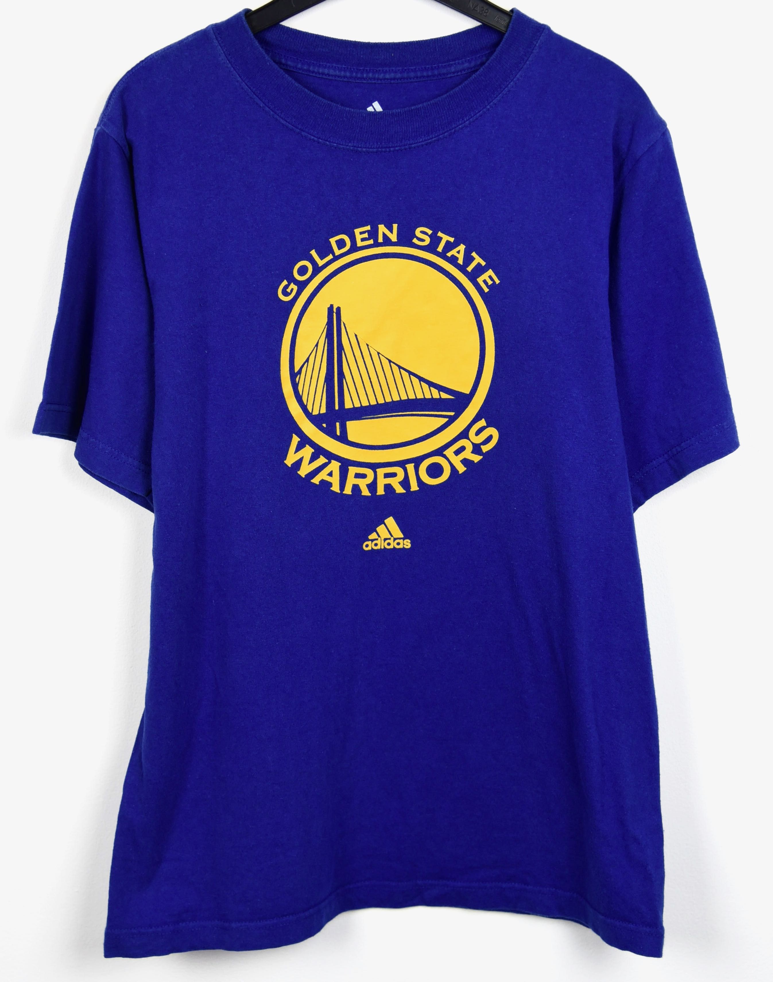 Adidas Golden State Warriors Shirt Tee Jersey S Blue Top Crew Neck Size US S / EU 44-46 / 1 - 1 Thumbnail