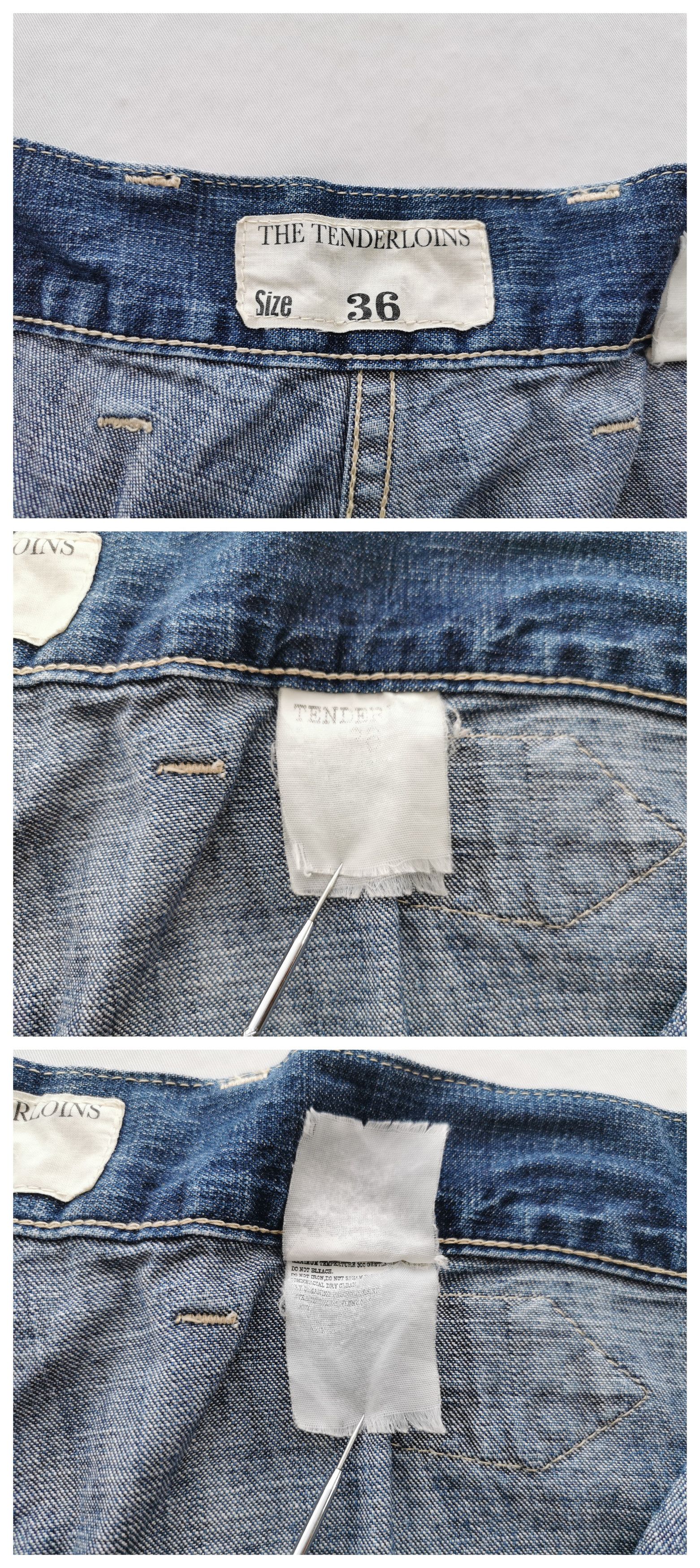Japanese Brand Tenderloin Buckle Back Denim Jeans Pants Size 36/36x36 Size US 36 / EU 52 - 8 Thumbnail