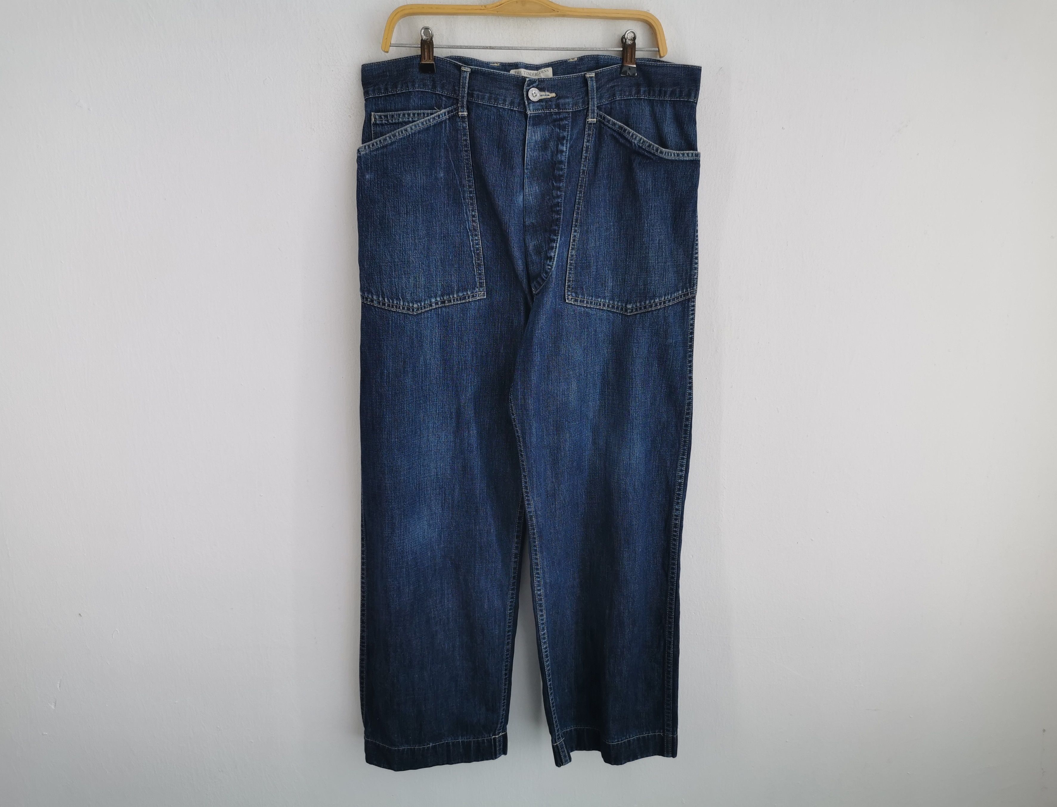 Japanese Brand Tenderloin Buckle Back Denim Jeans Pants Size 36/36x36 Size US 36 / EU 52 - 3 Thumbnail