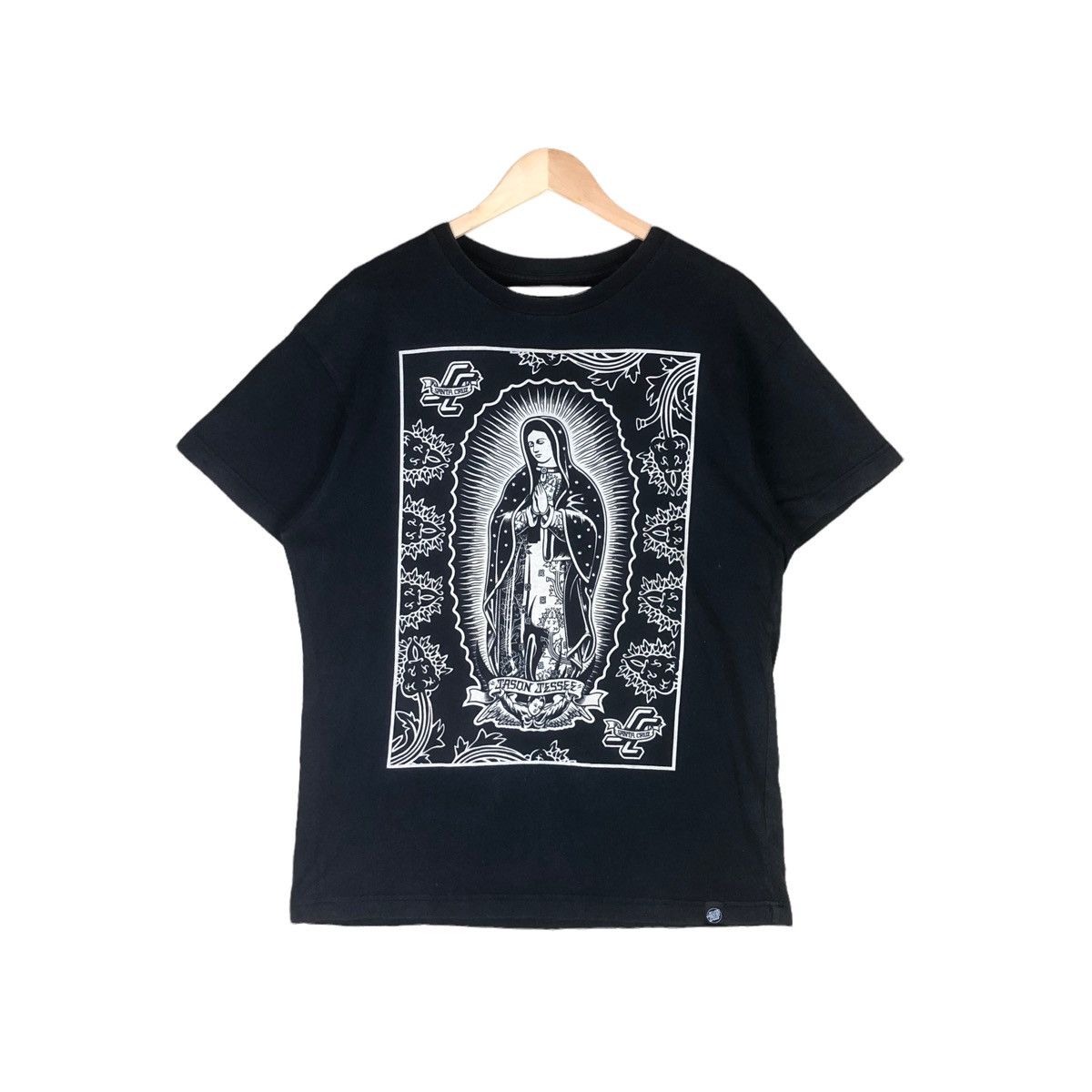 Santa Cruz Skateboards × Vintage Vintage SANTA CRUZ JASON JESSEE Big Logo Tshirt Size US M / EU 48-50 / 2 - 1 Thumbnail