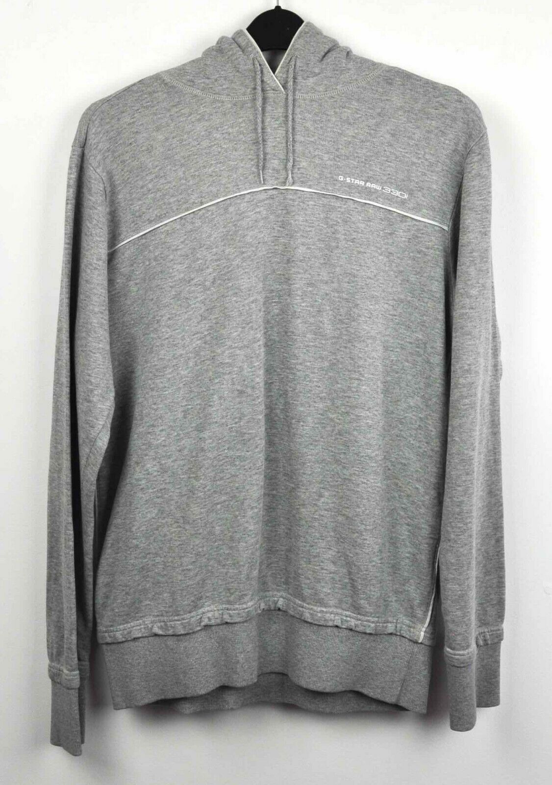 G-Star Brando Hooded Sweater Grey Pullover Jumper Sweatshirt Top Size US L / EU 52-54 / 3 - 1 Thumbnail