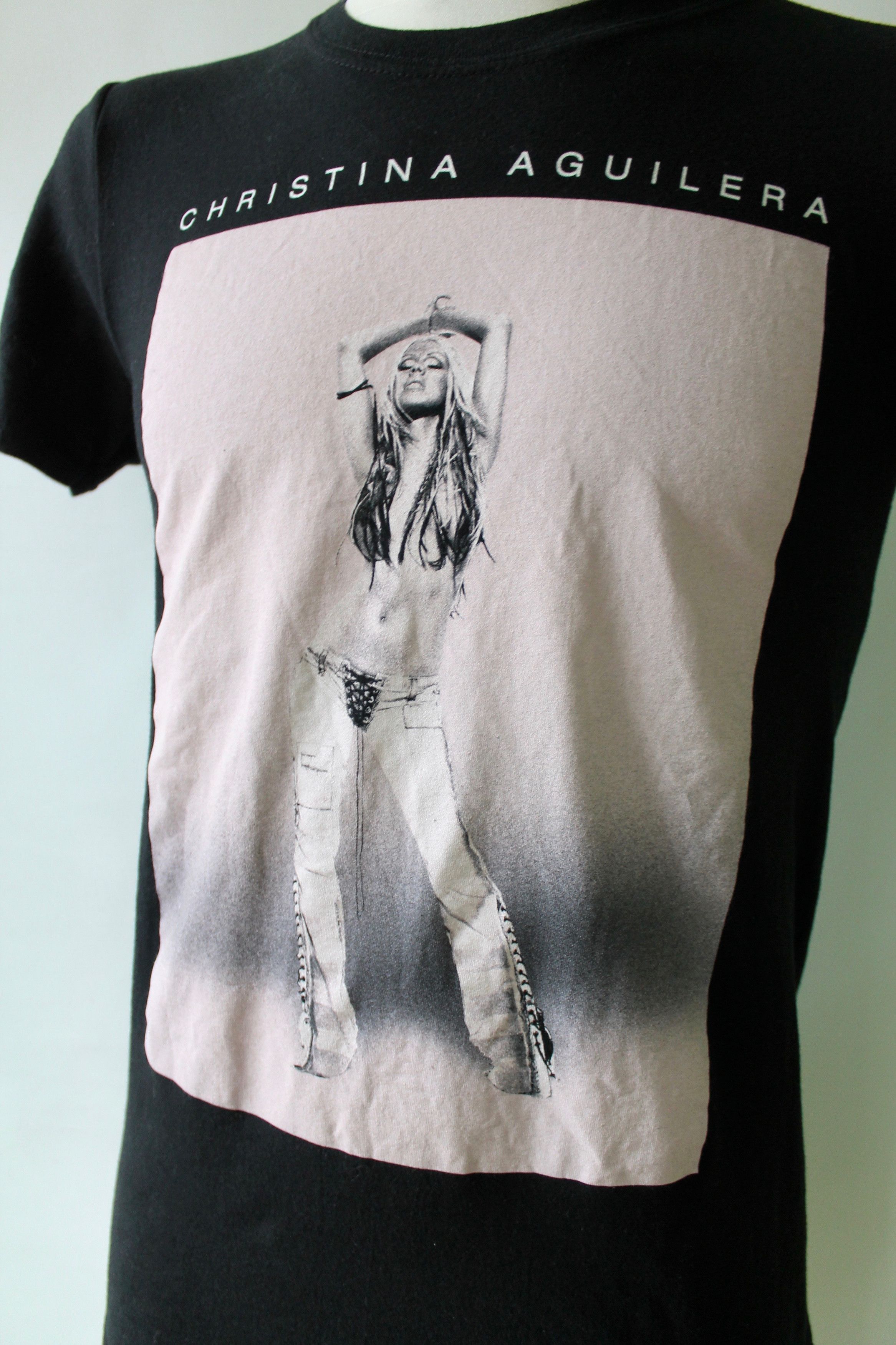 Band Tees Christina Aguilera t shirt Print tee Size US S / EU 44-46 / 1 - 8 Thumbnail