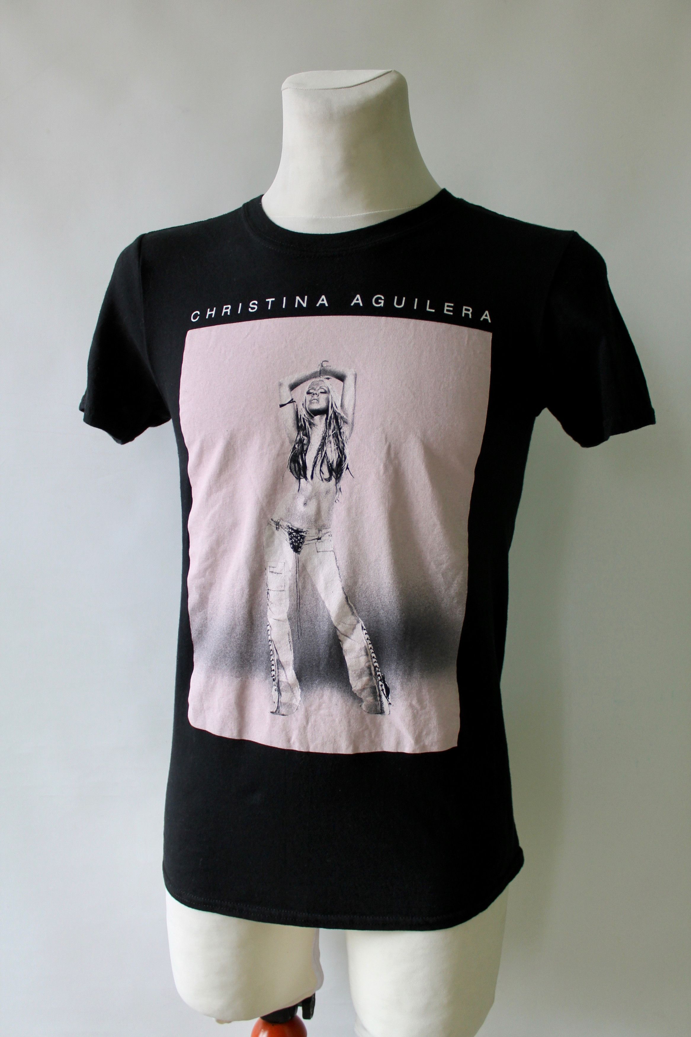 Band Tees Christina Aguilera t shirt Print tee Size US S / EU 44-46 / 1 - 7 Thumbnail